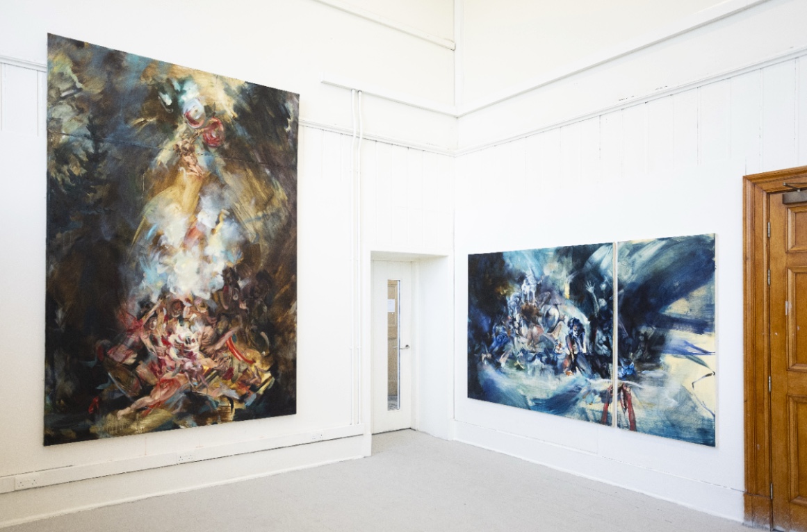 Graduate show install shot