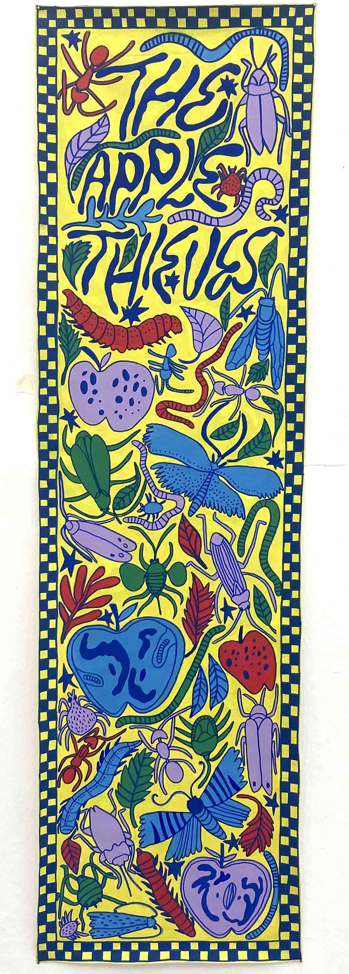 colourful illustrated bug banner