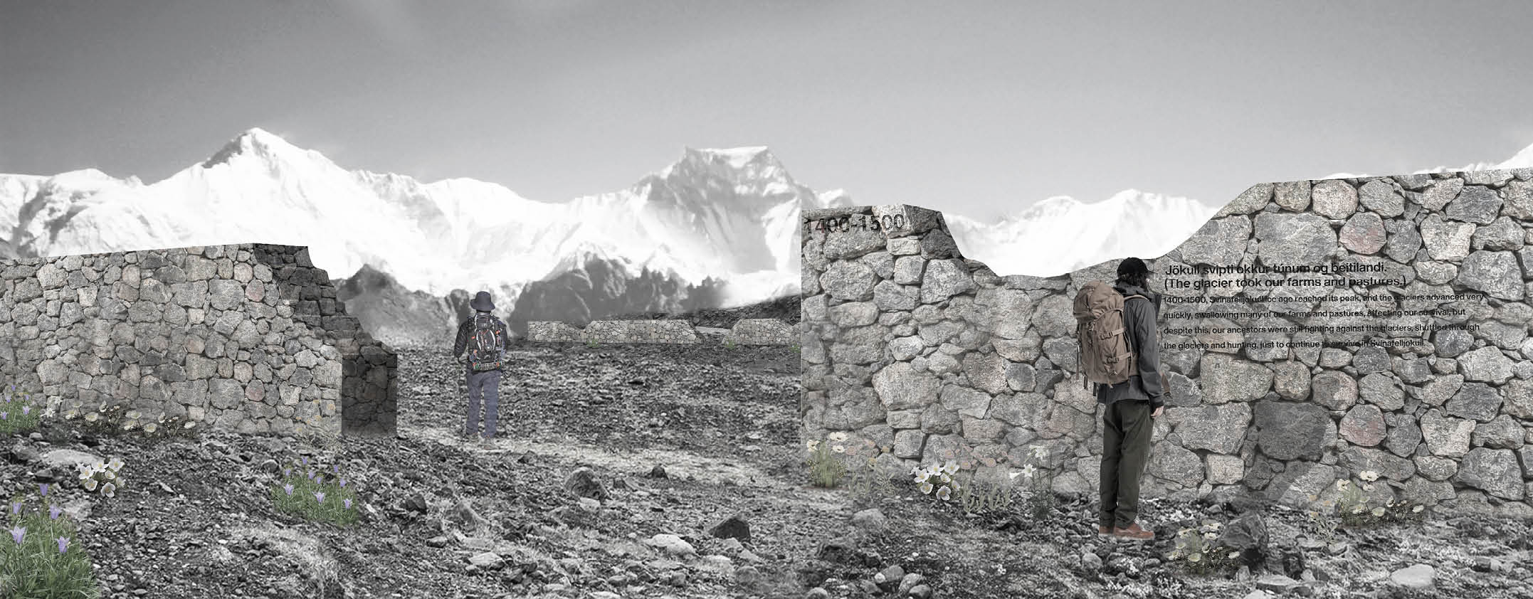 Wall array ramains vision at 2100