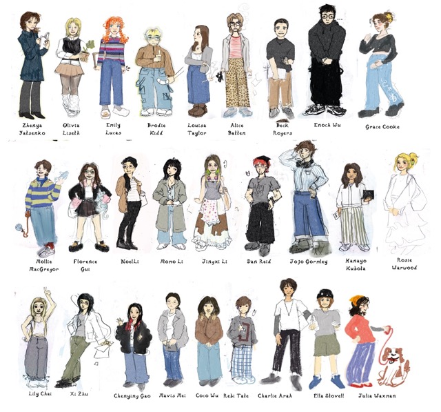 Illustration Student Portraits