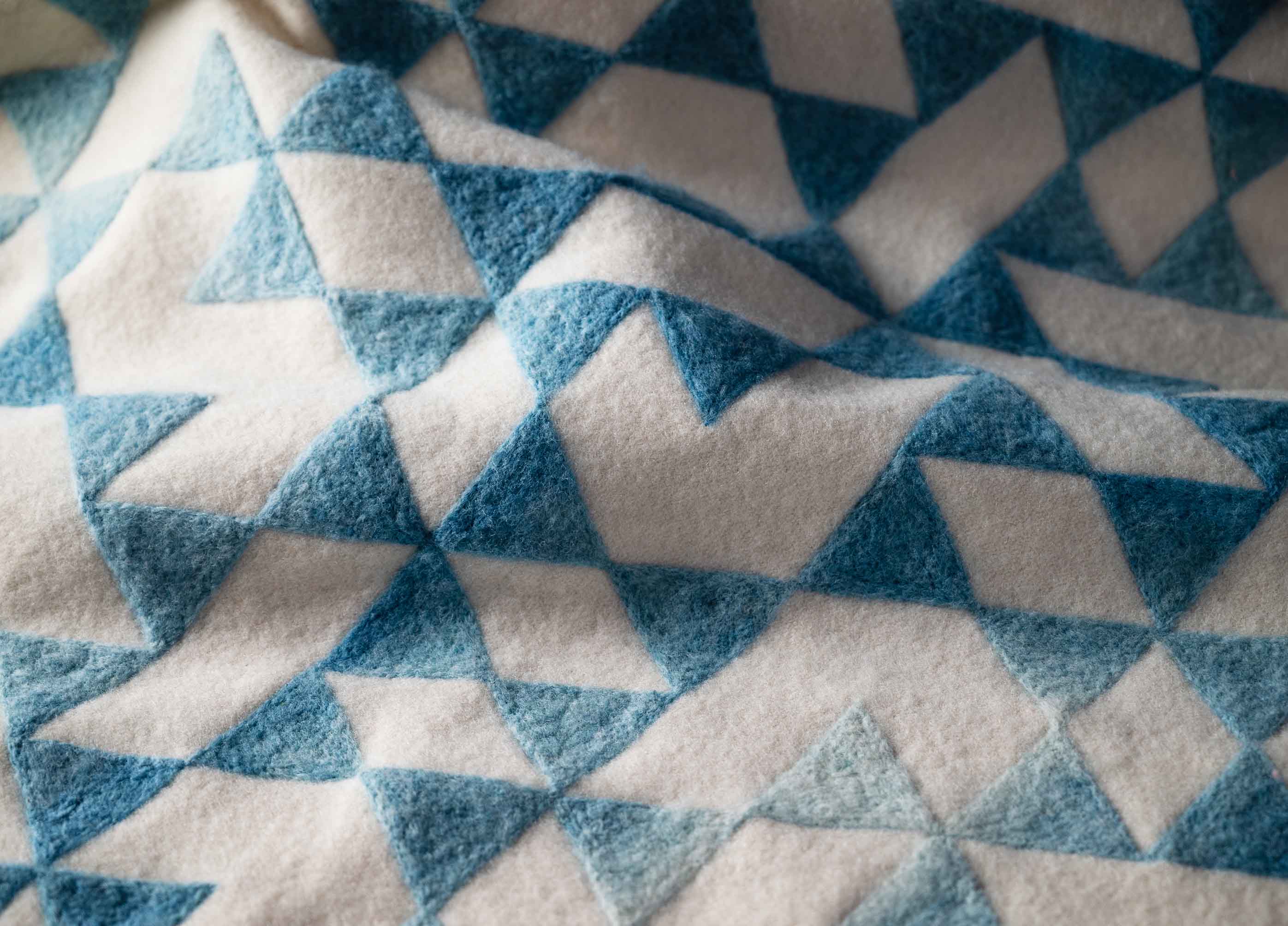 'Indigo Triangles'