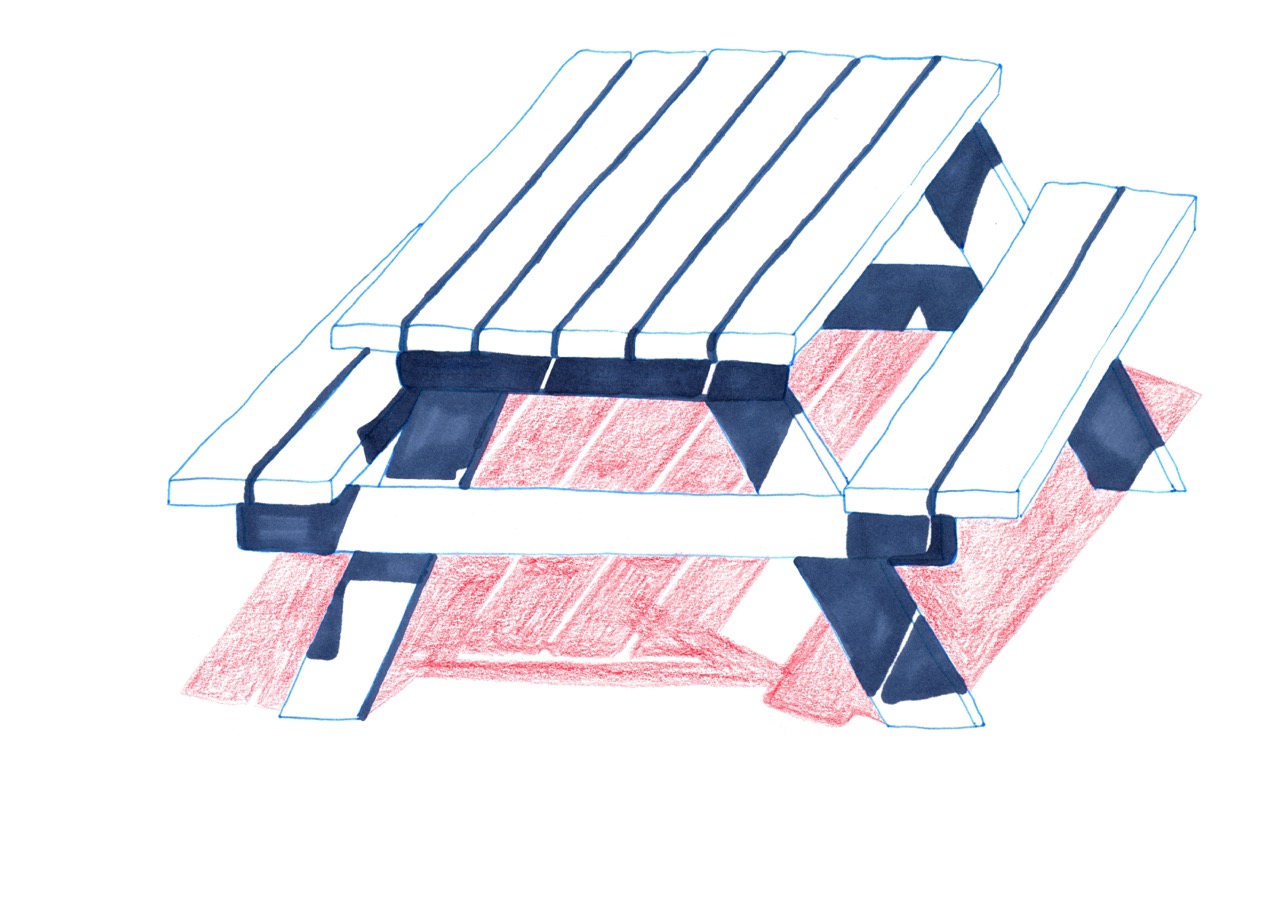 Illustration for poetry book, 2024