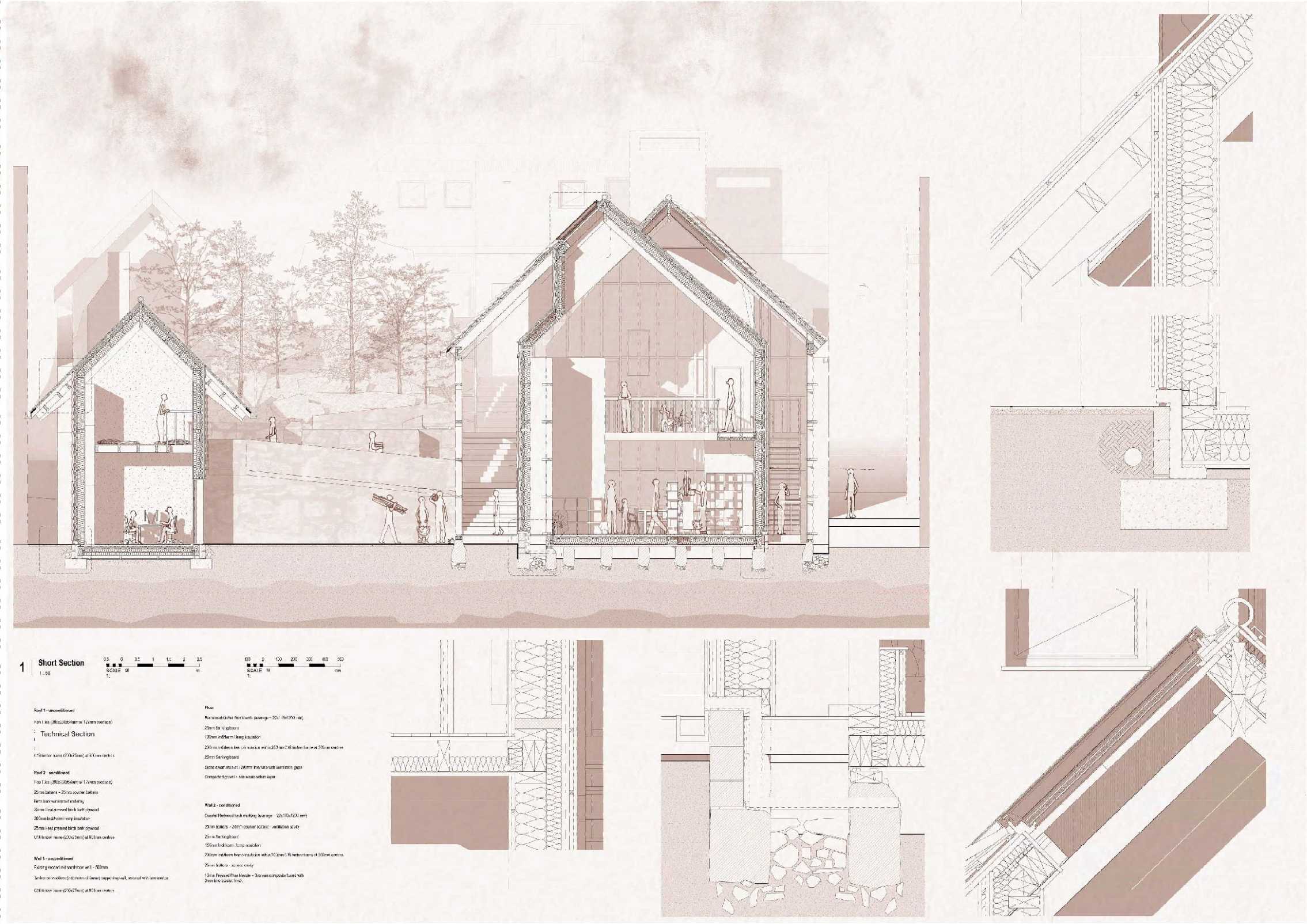 short section with detail
