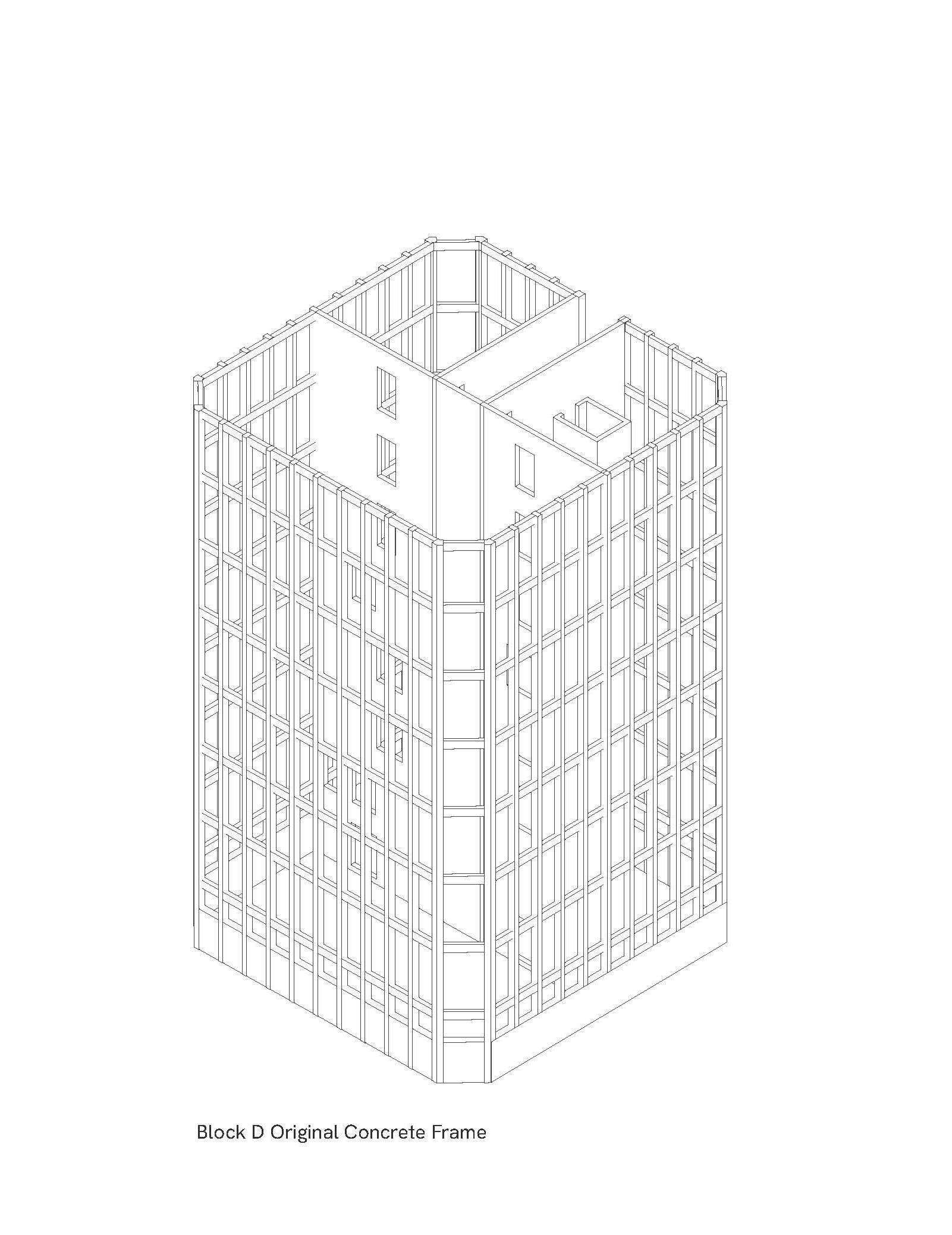 Concrete Frame - Block D