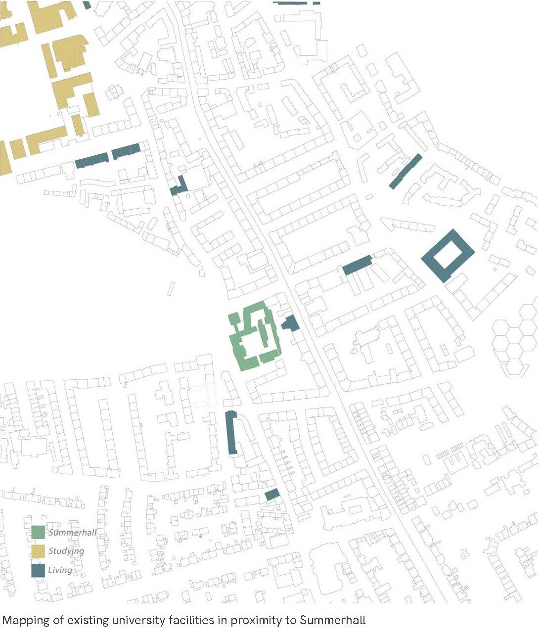 Map of Study, Dining and Living