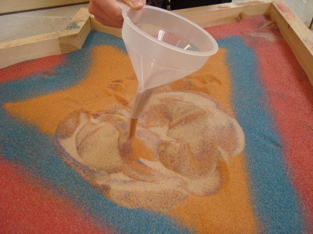 Shifting Grounds Series | Funnel and Sand Interaction