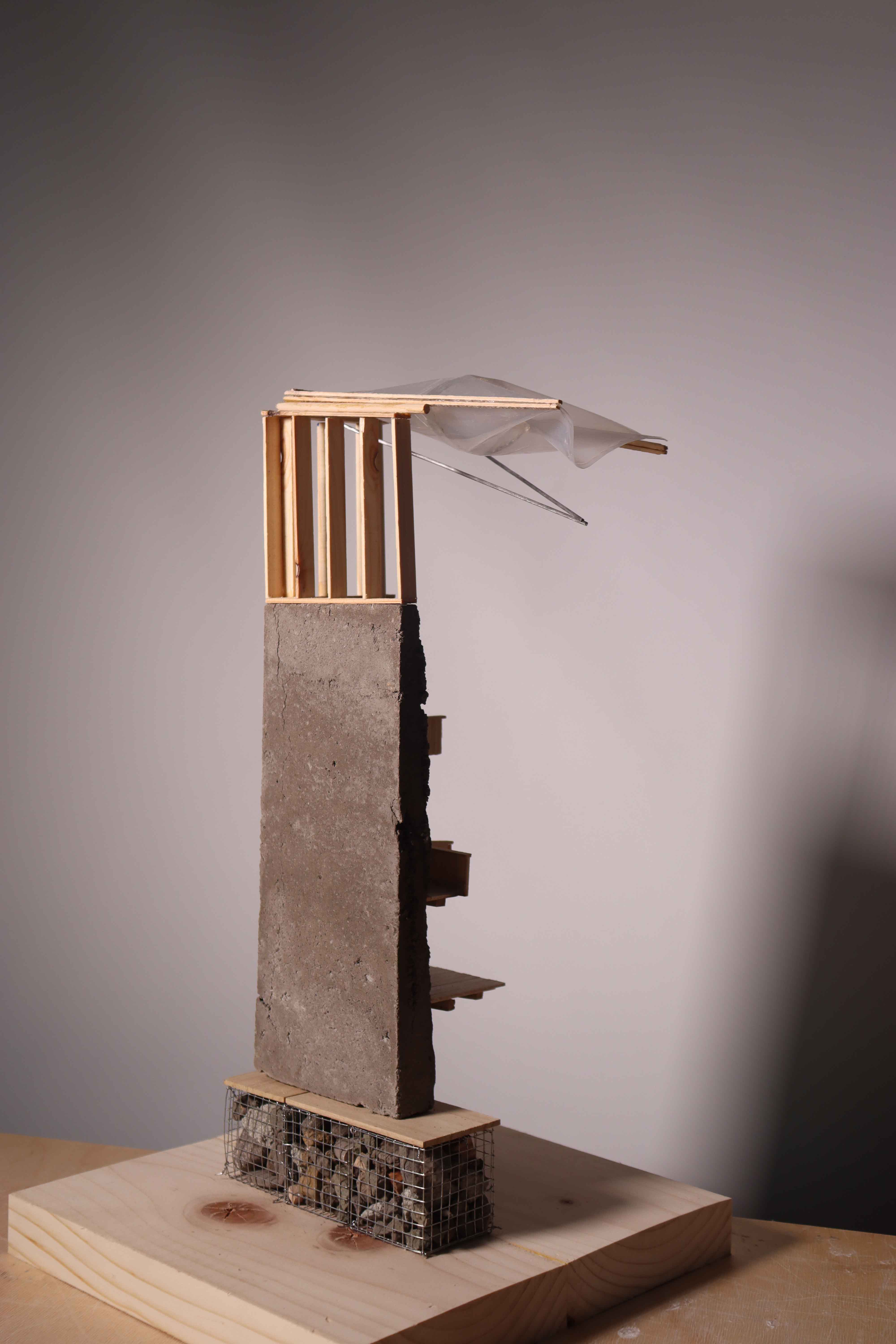 Hearth of Co-habitation Section Model 1:50