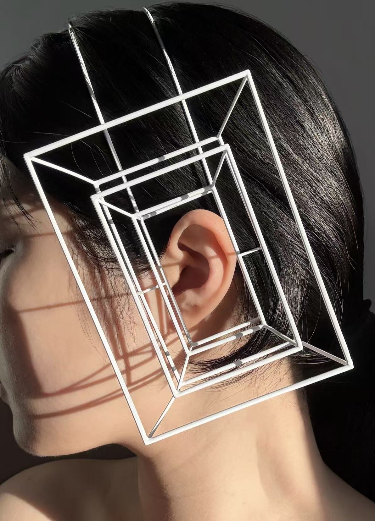 Reflecting a gradual balance between outside influences and personal voice, this piece uses more open and symmetrical forms to suggest acceptance, growth, and coexistence.