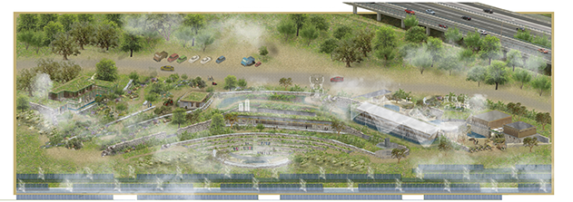 Axonometric Drawing of Scheme