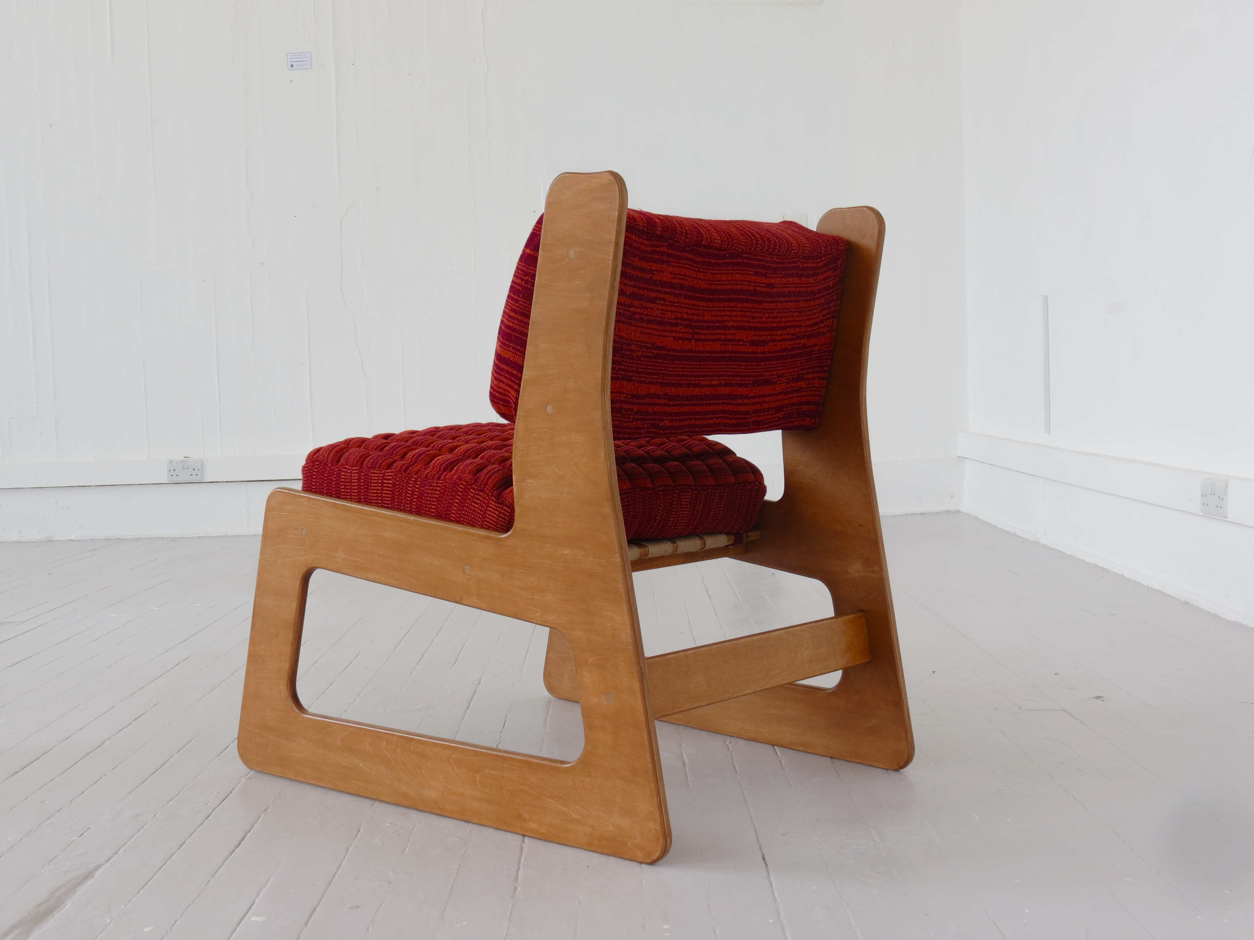 Back of chair