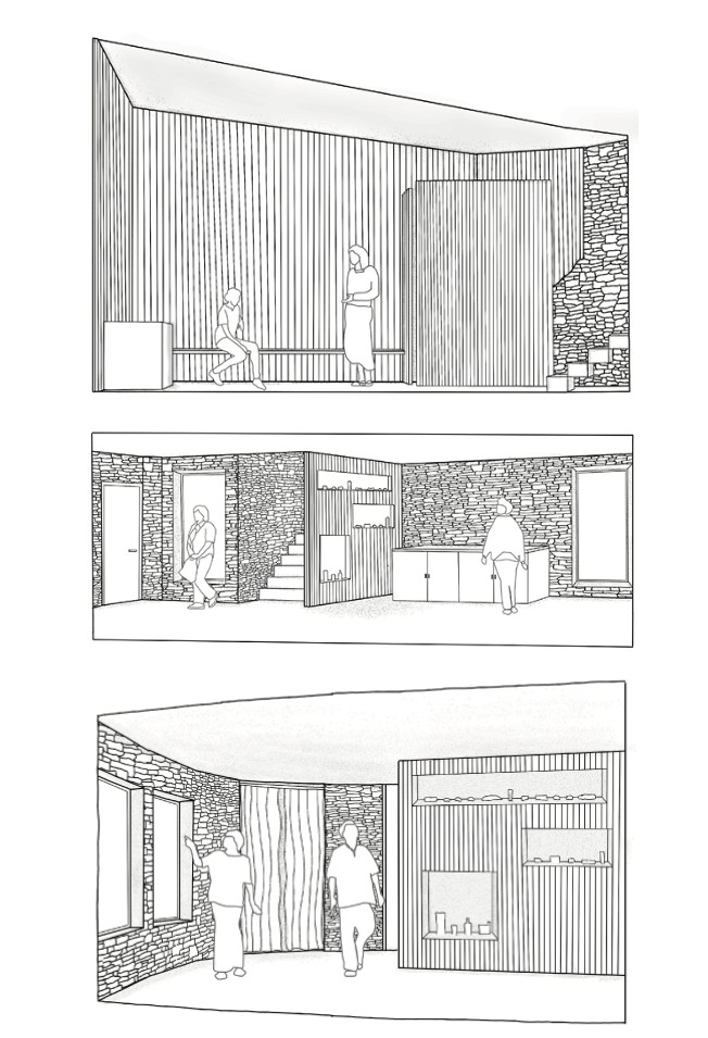 interior perspective views