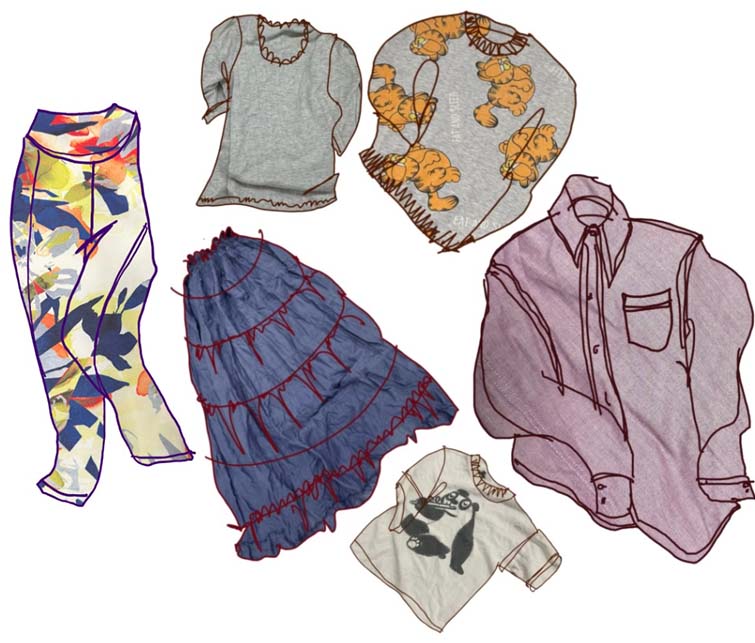 makings of a skirt