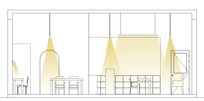 Lighting in an autistic classroom