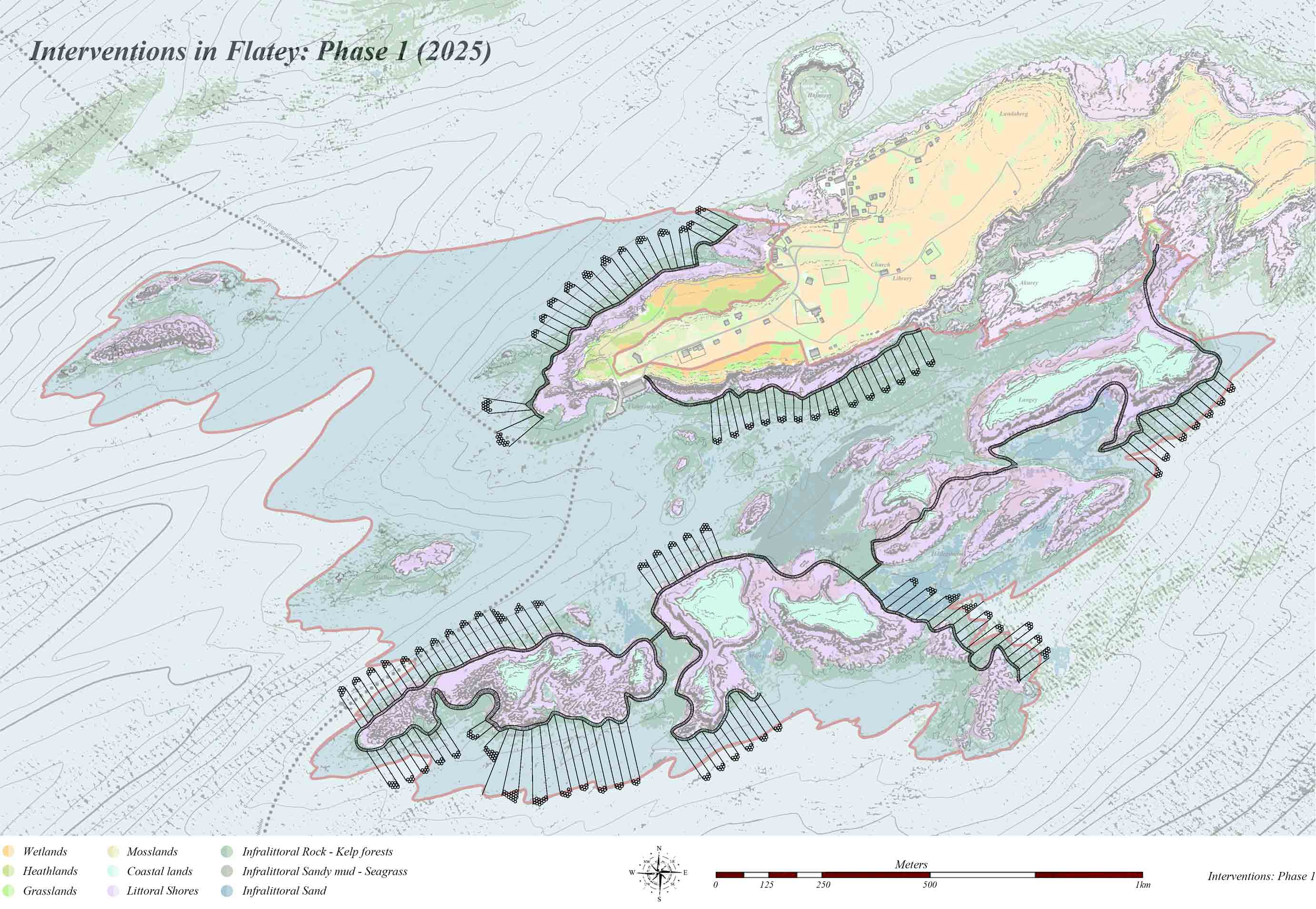 Coastal Reinforcement System in Flatey - 2025