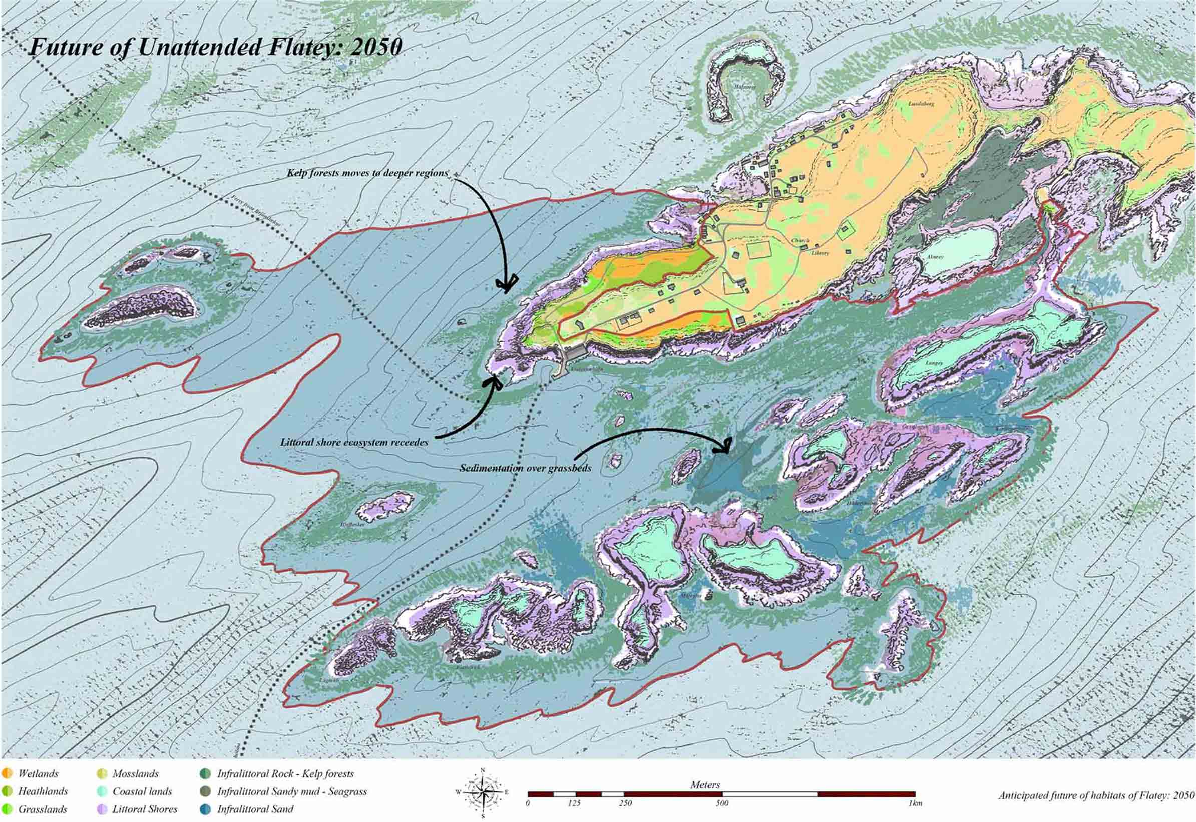 Future of Unattended Flatey - 2050