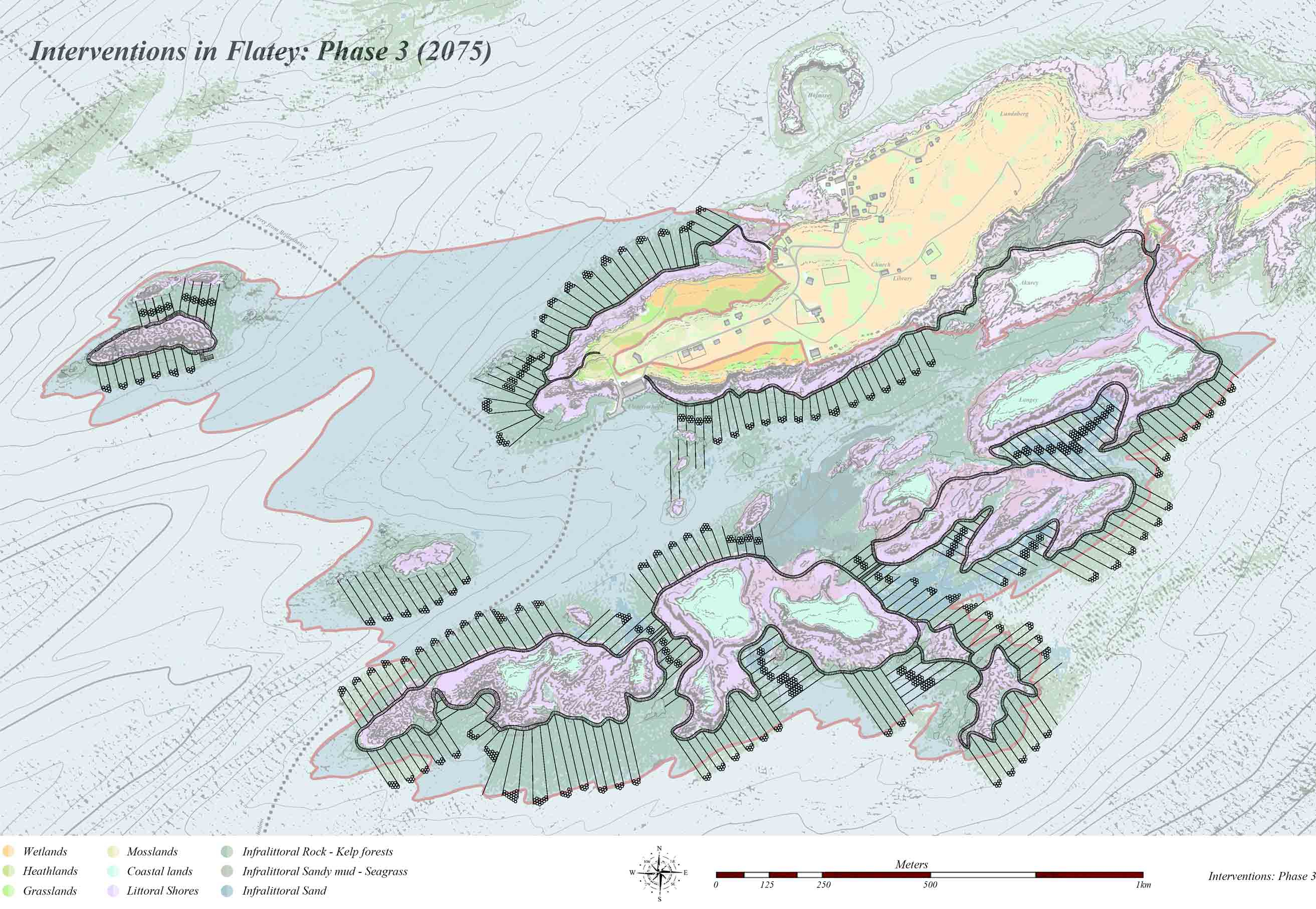Coastal Reinforcement System in Flatey - 2075