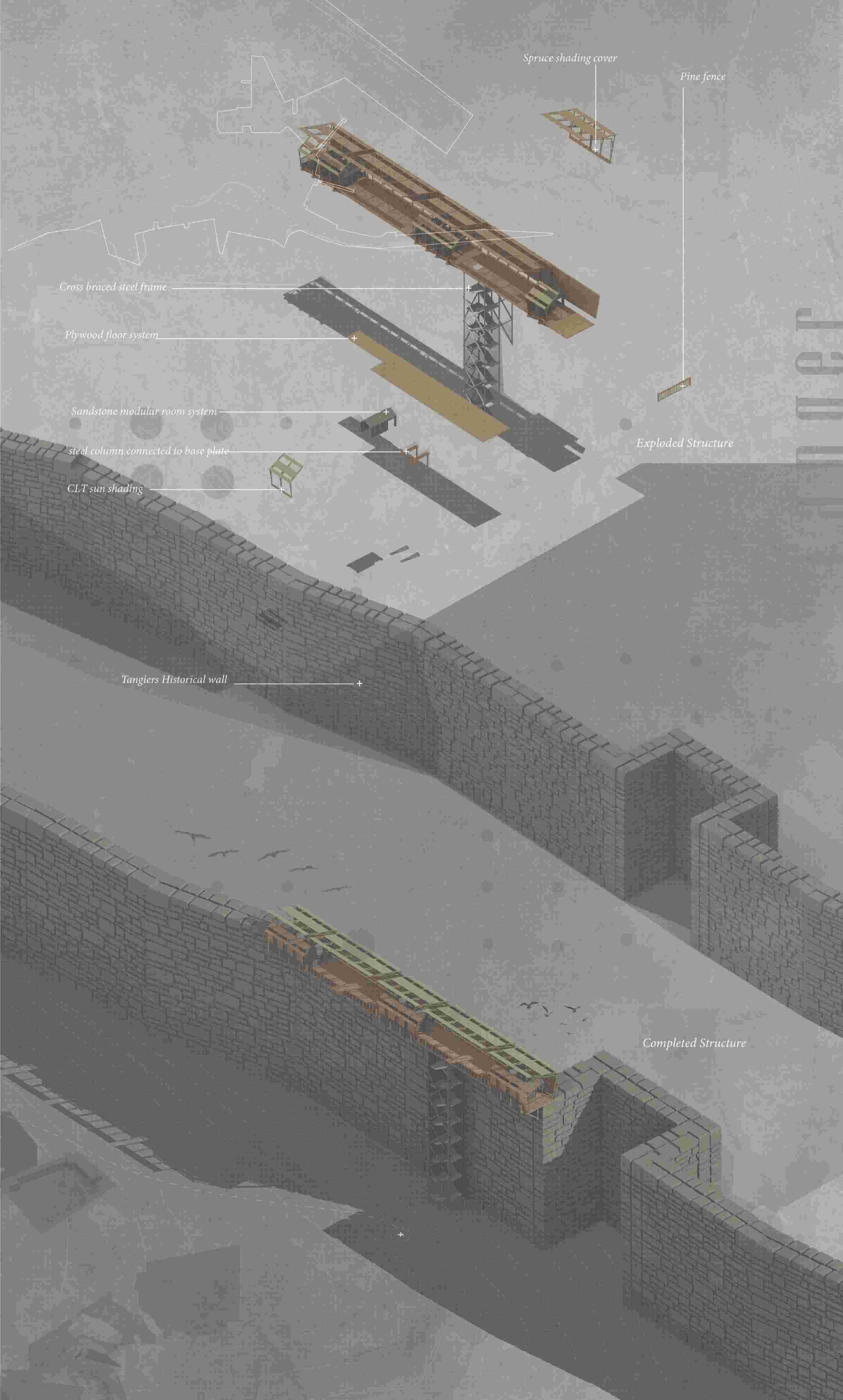Axonometric studies 3