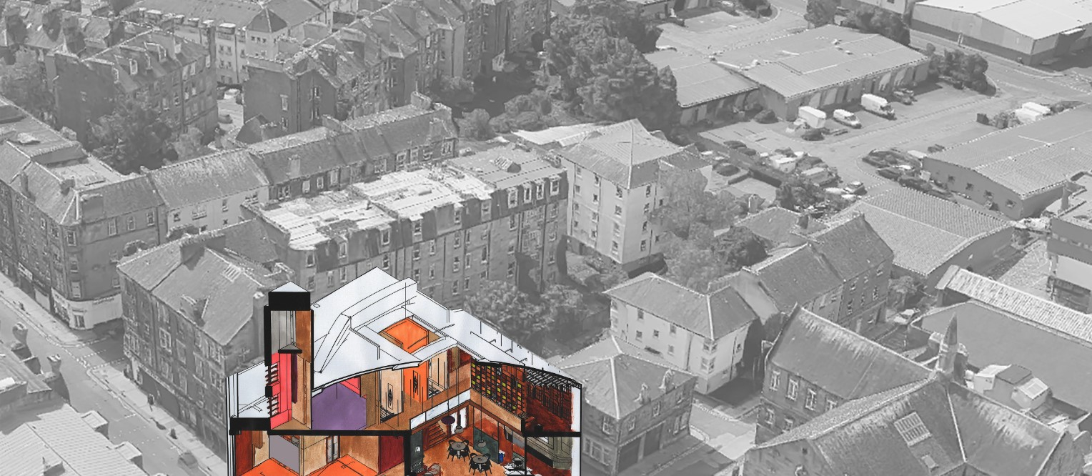 Perspective North- South Section