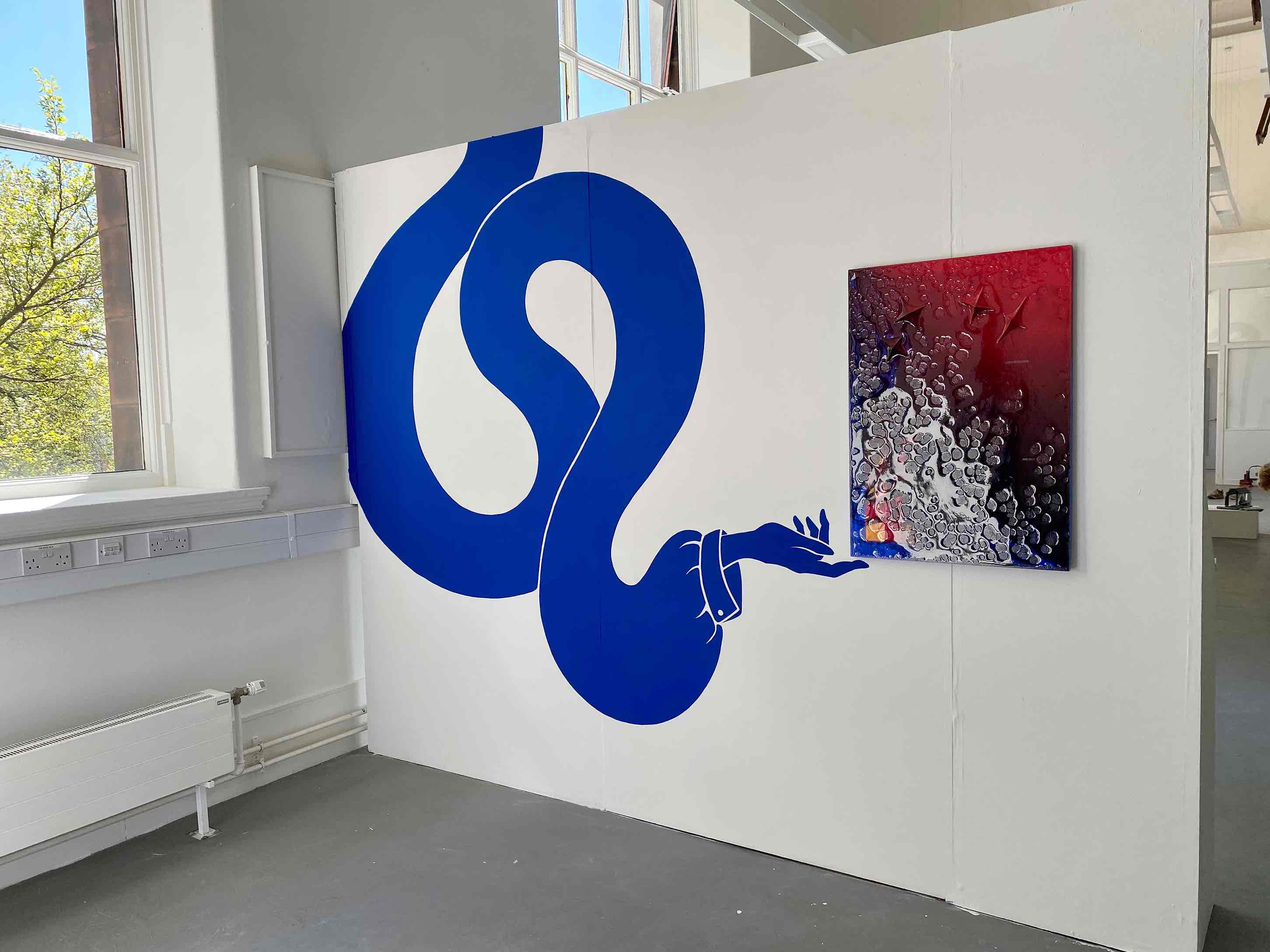 Omen!’ Installation (right wall)