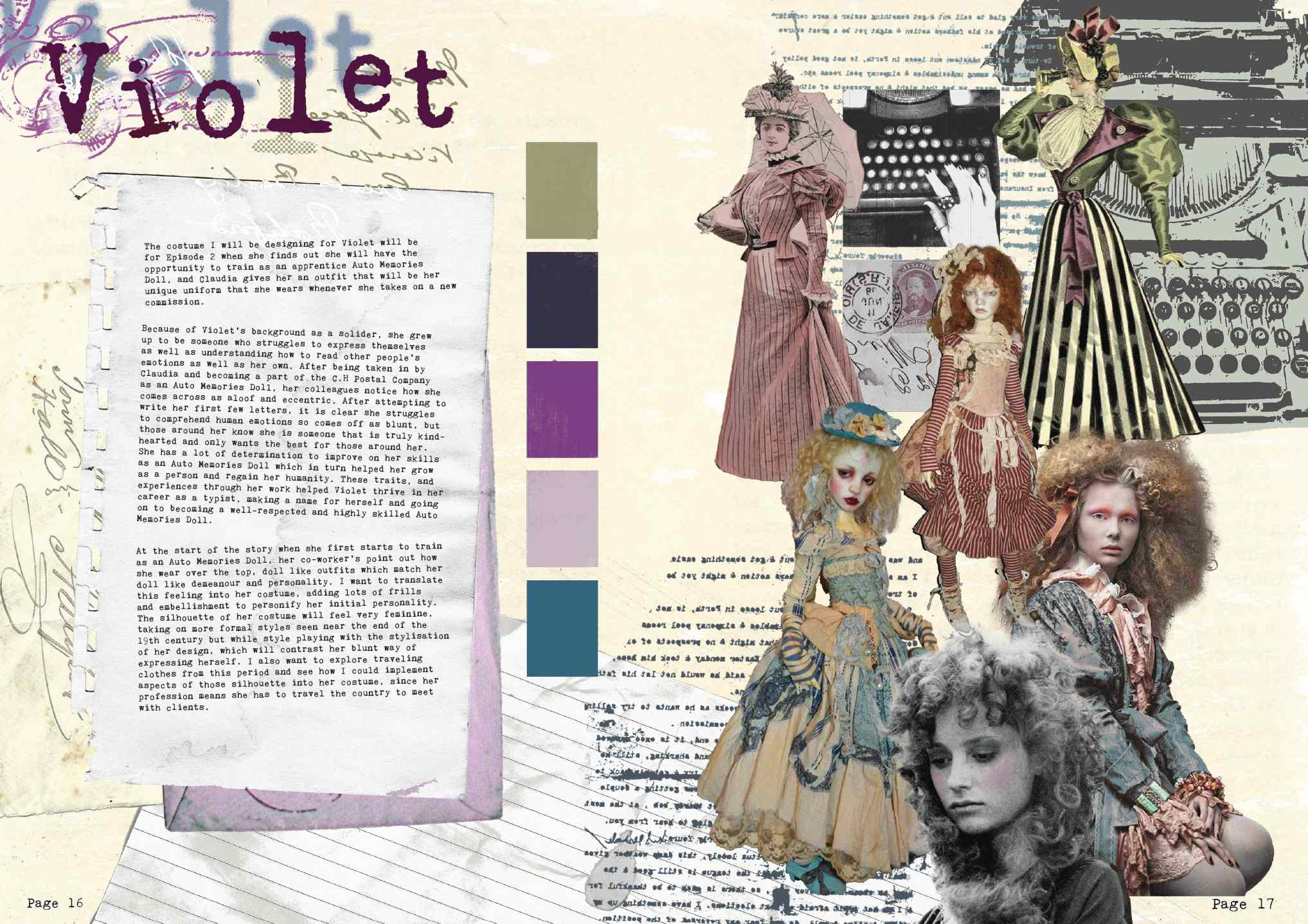 Violet design development 1