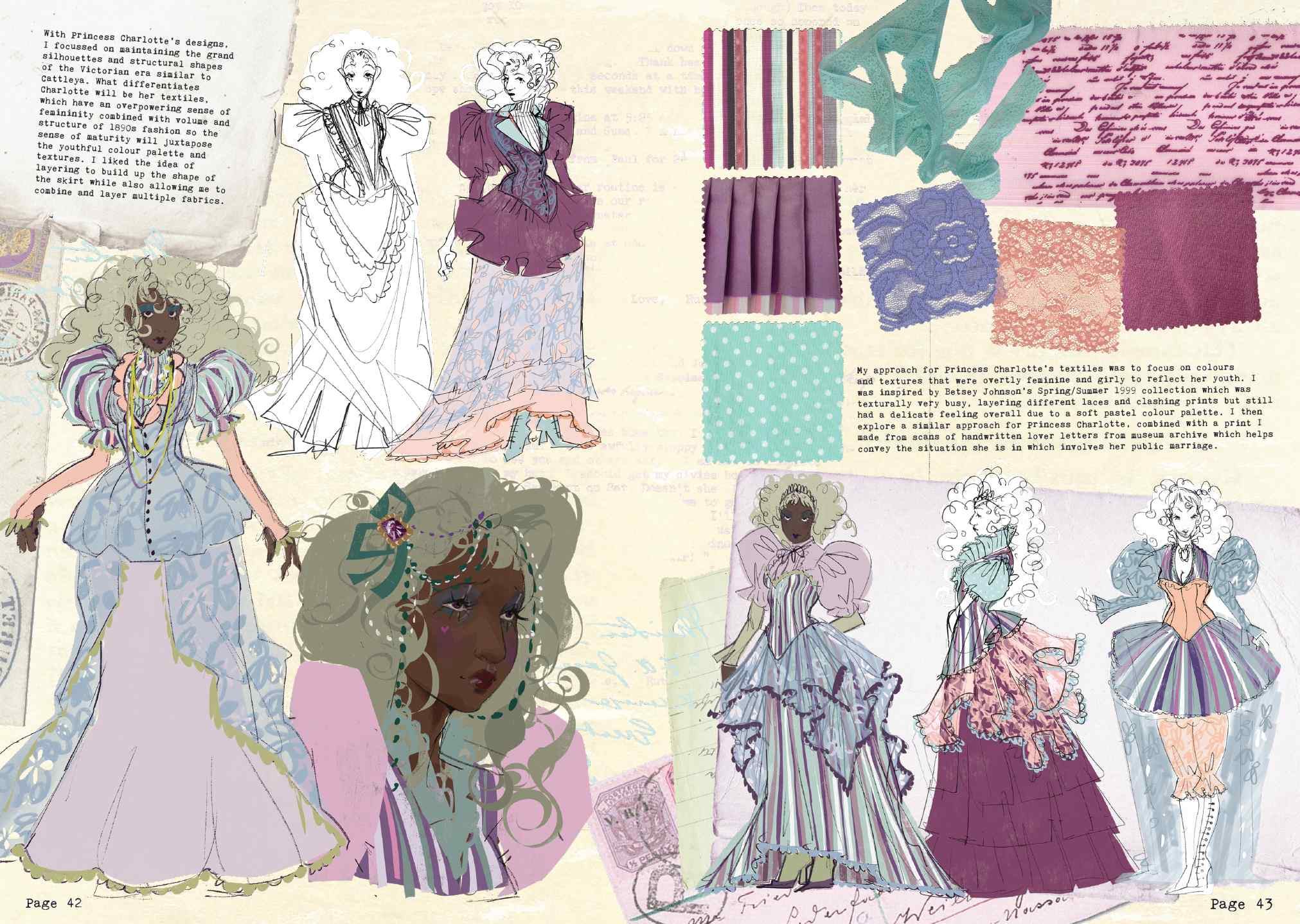 Princess Charlotte design development 2