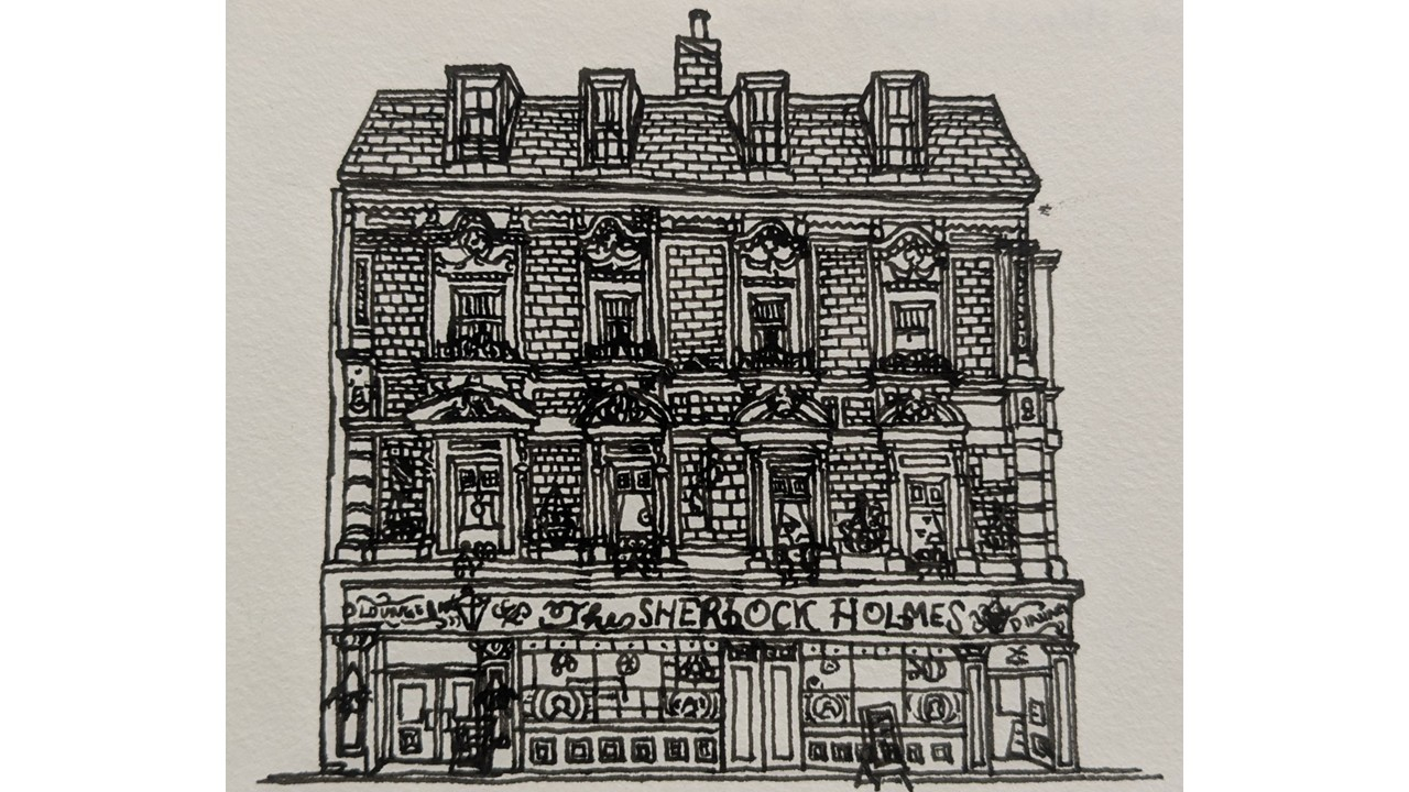 The Sherlock Holmes pub