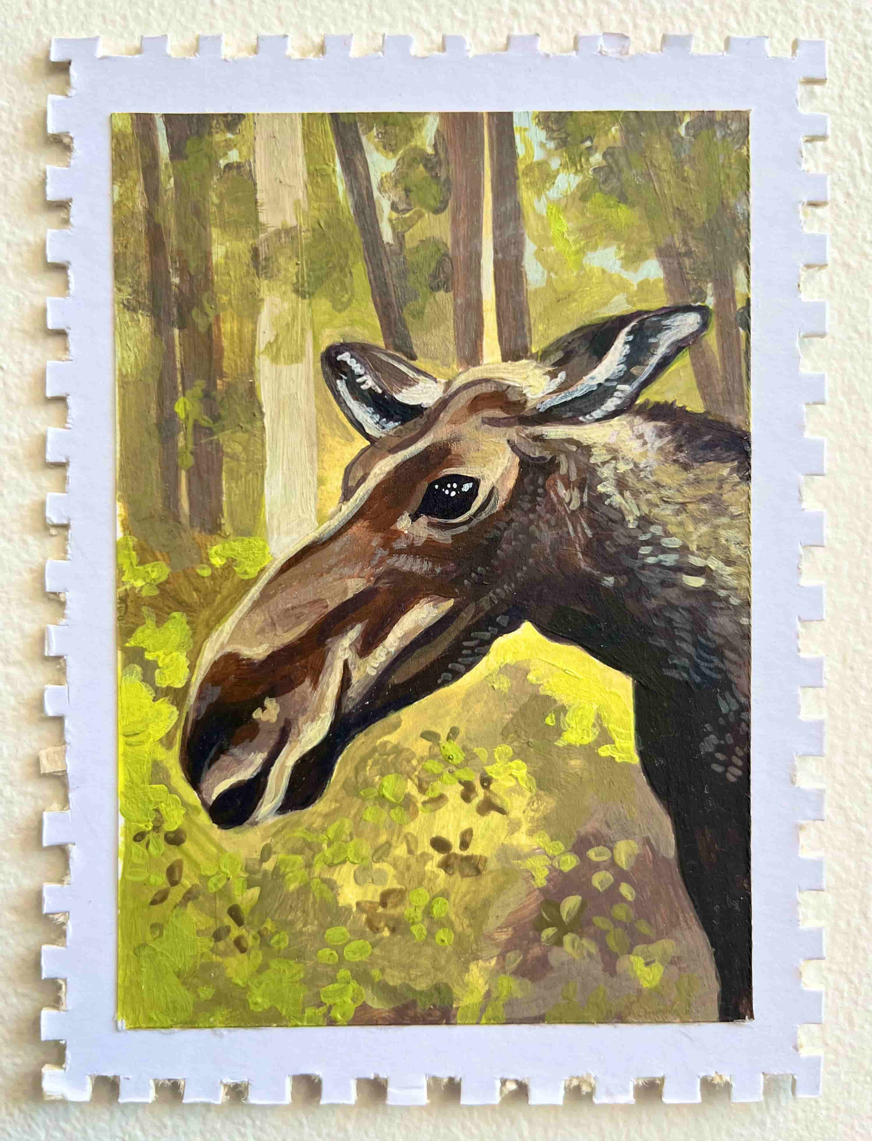 Moose Stamp