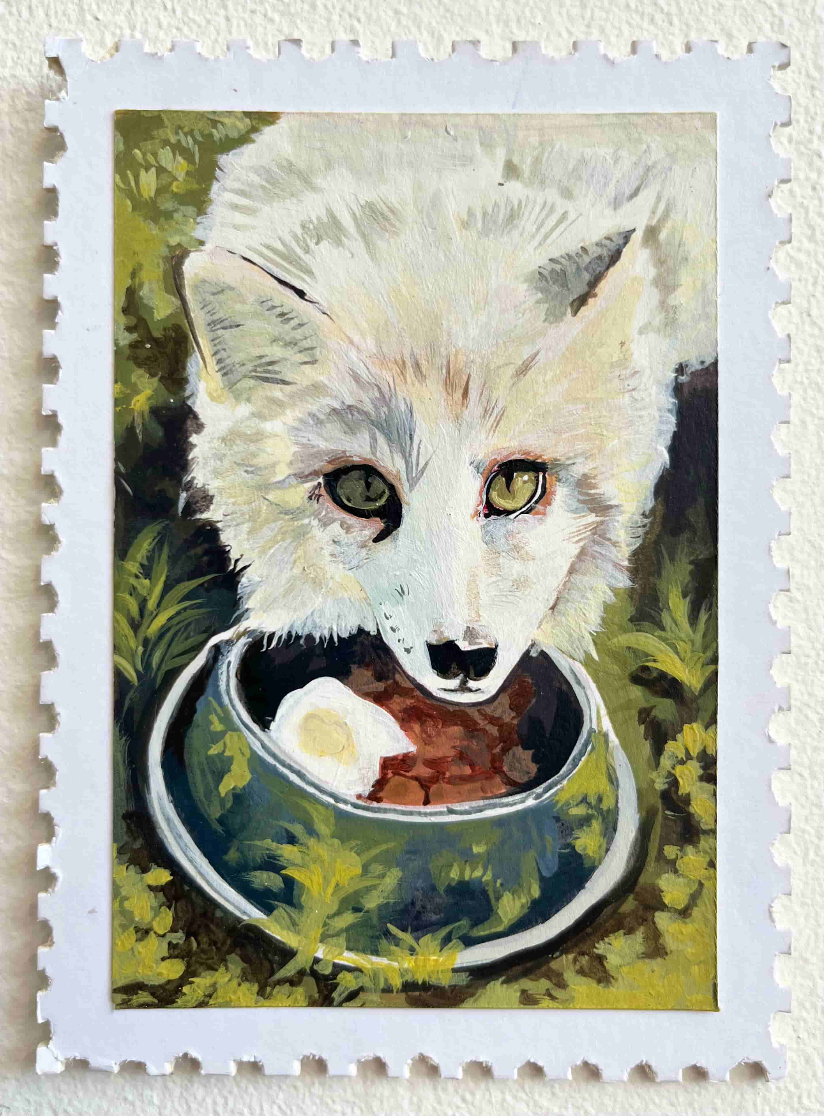 Arctic Fox Stamp