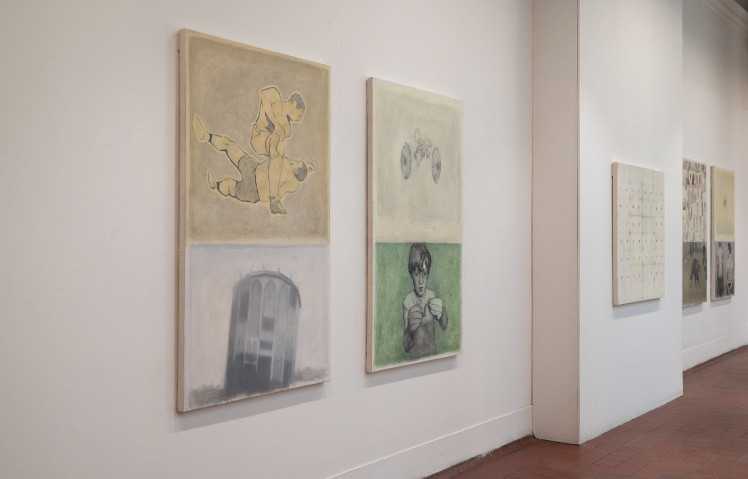 Degree Show Install Shot, Full View From Left