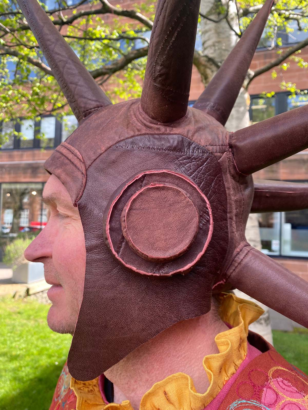 Sideview of Louis' hat from Castle in the Sky