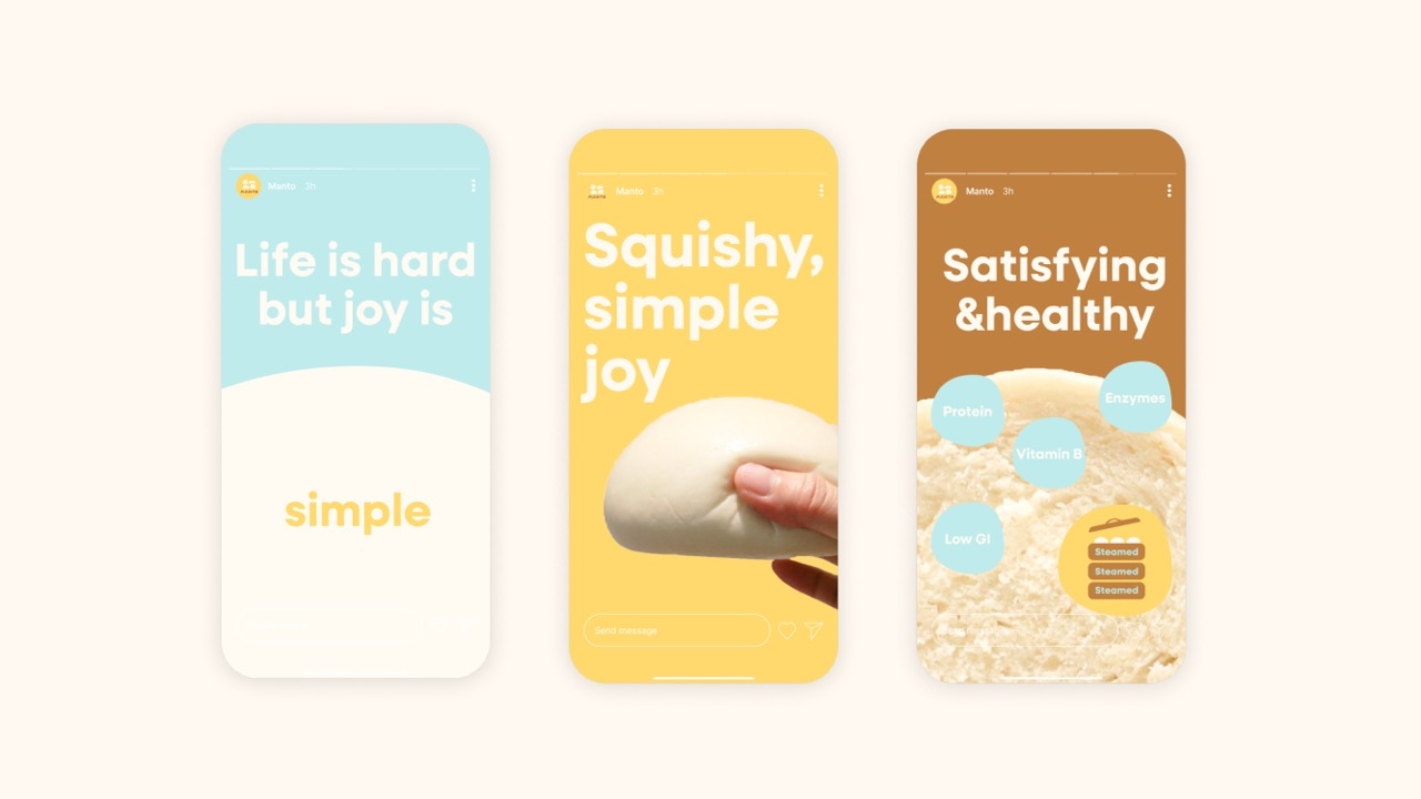 Manto Instagram Story