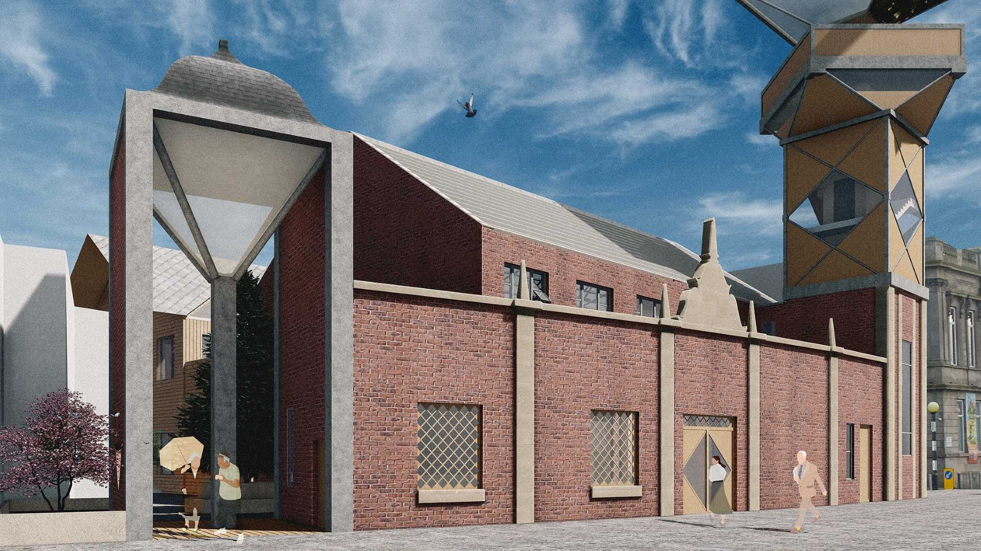 Premiere _ Render _ Corner Entrance