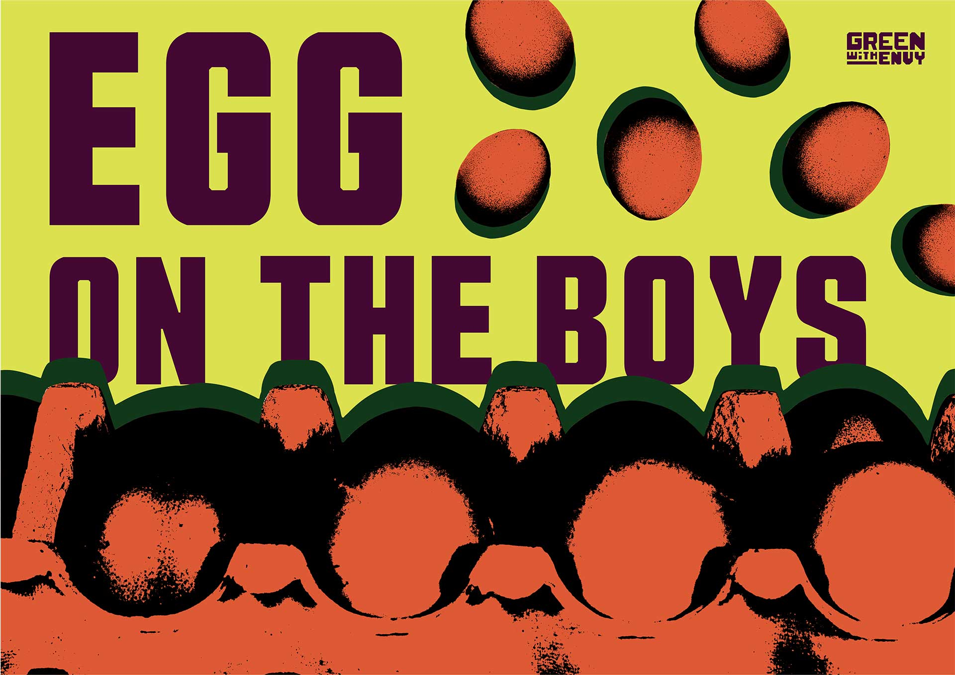 Egg On The Boys Poster