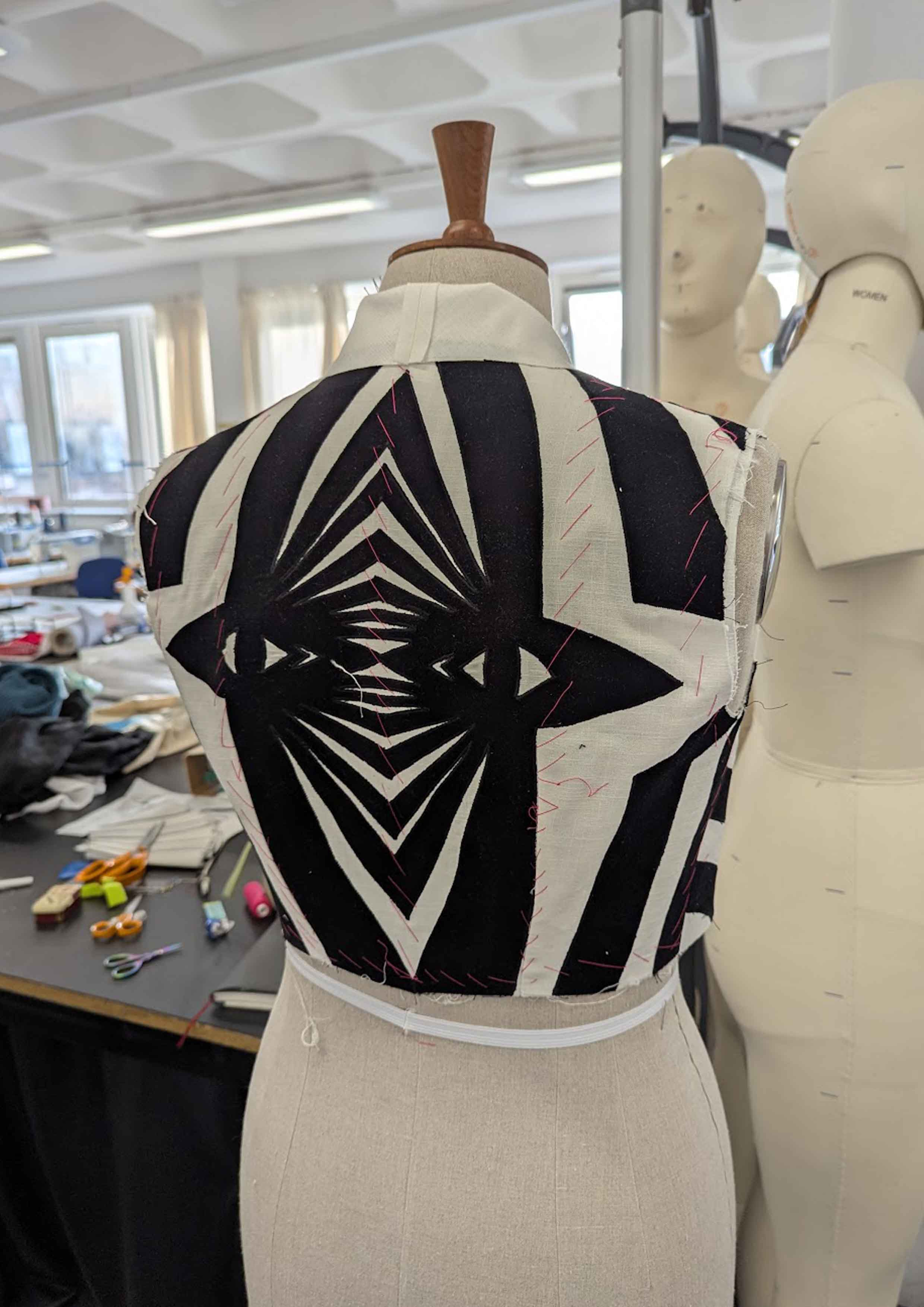 Waistcoat work in progress