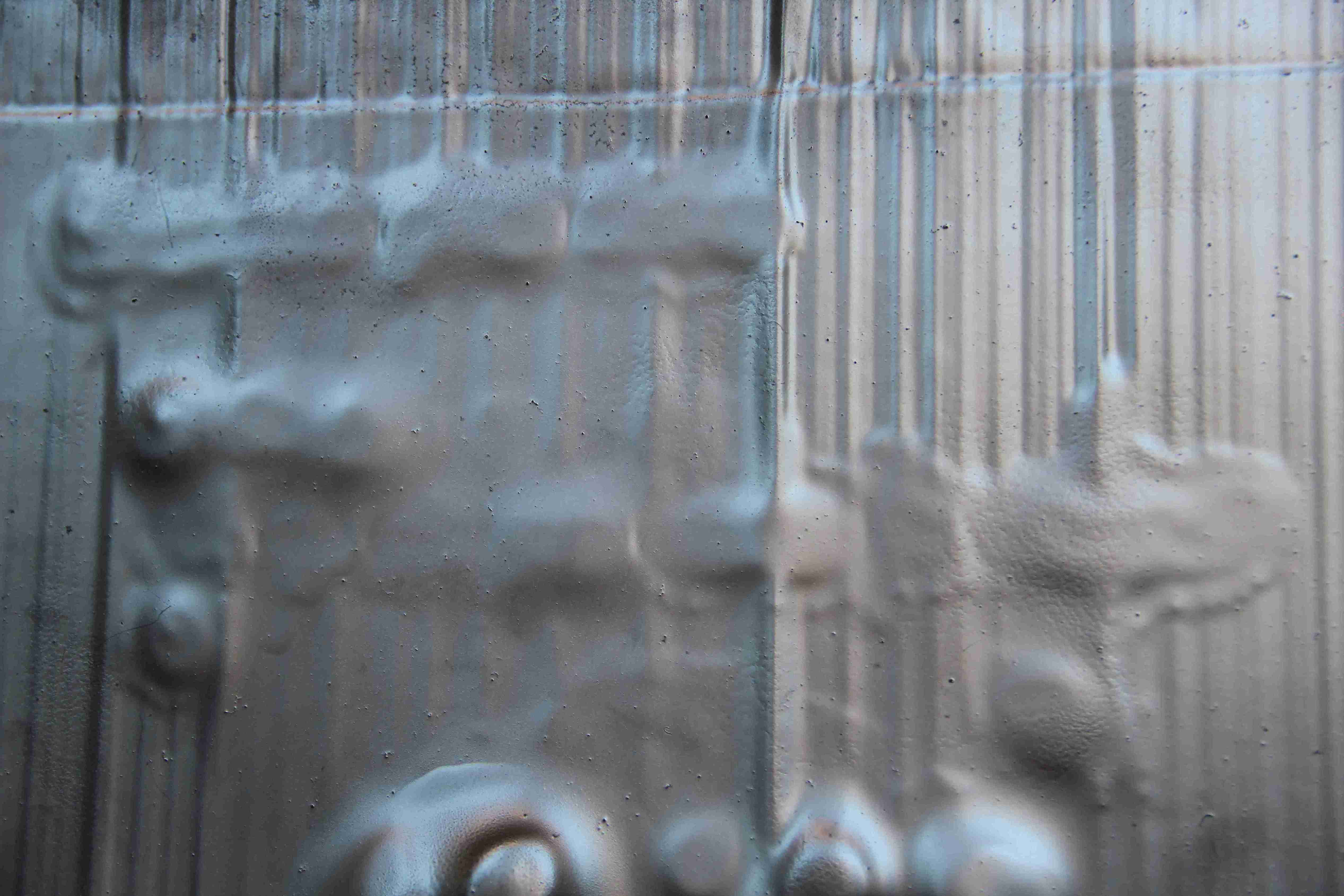 Detail shot of painting