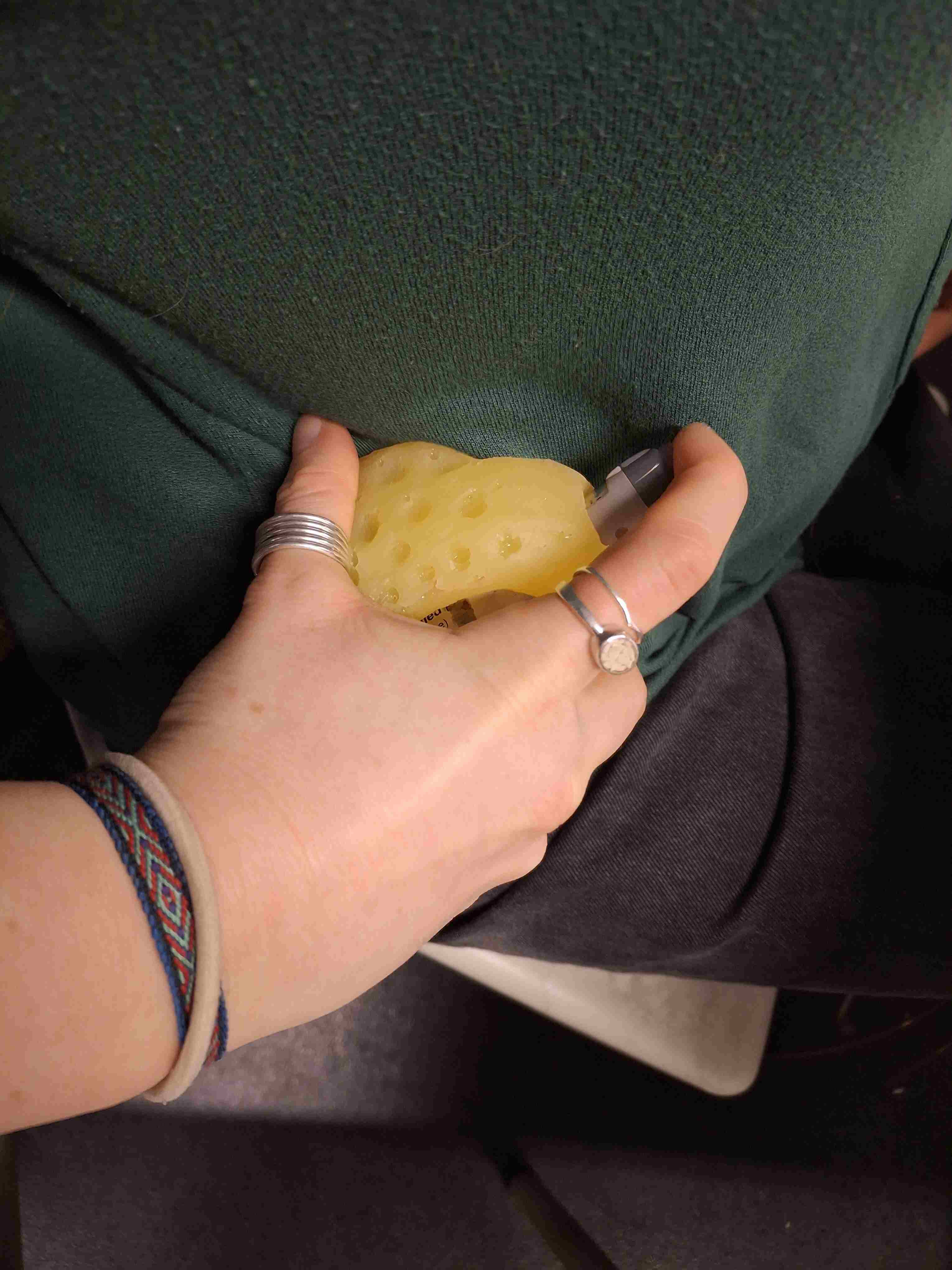 Form testing on a person