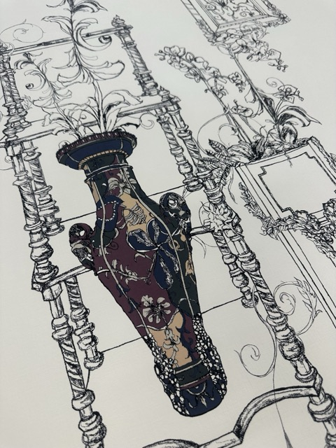 The Wooden Tiers of a Ceramic