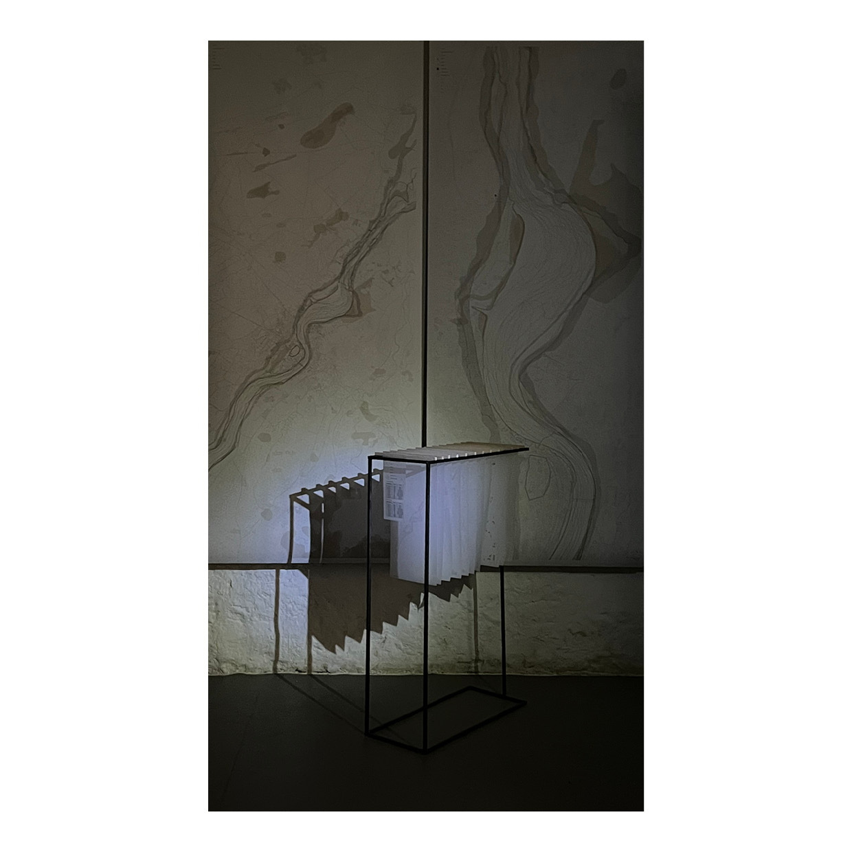 Physical WEAP mapping, exhibit photograph