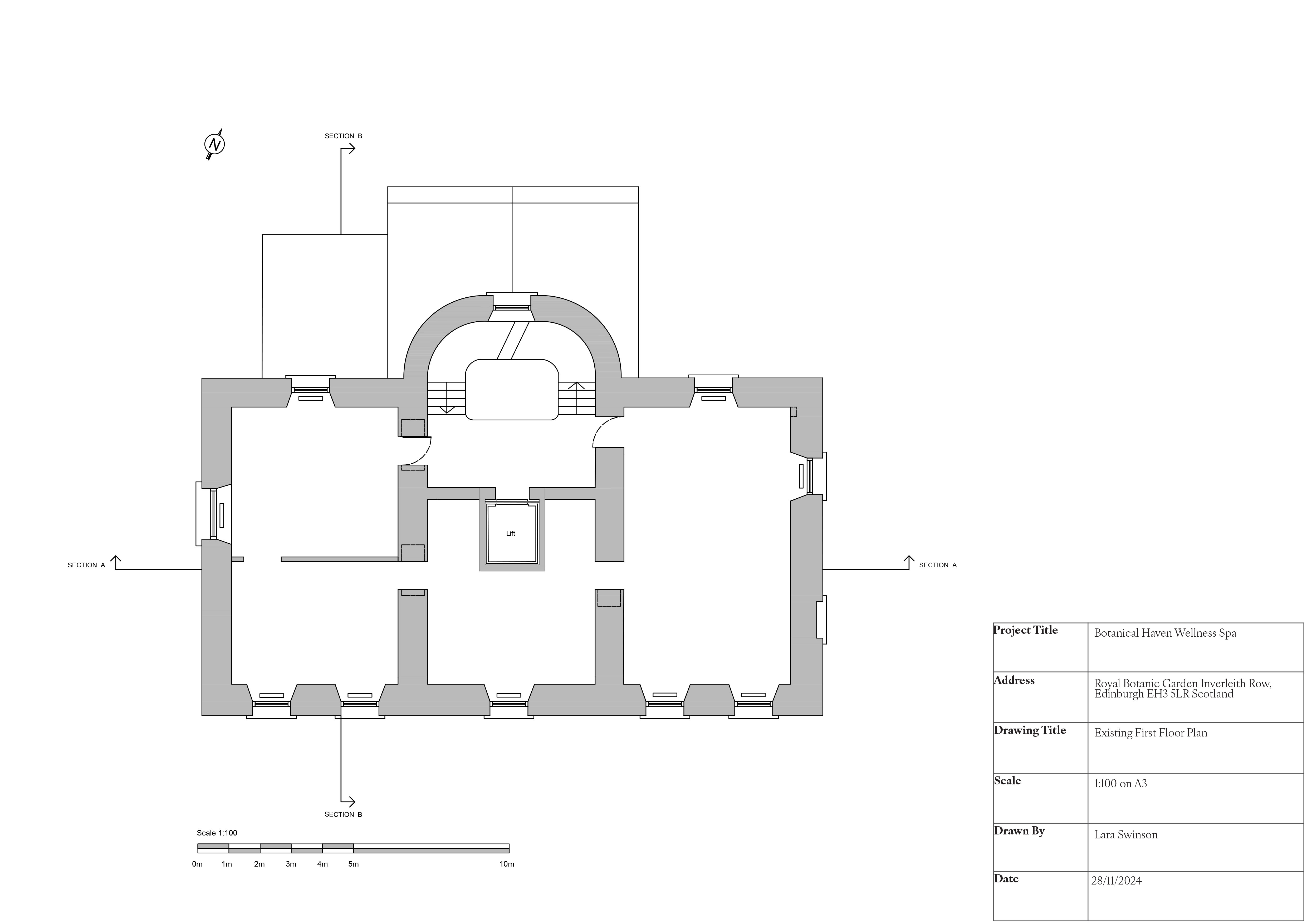 Existing First Floor Plan