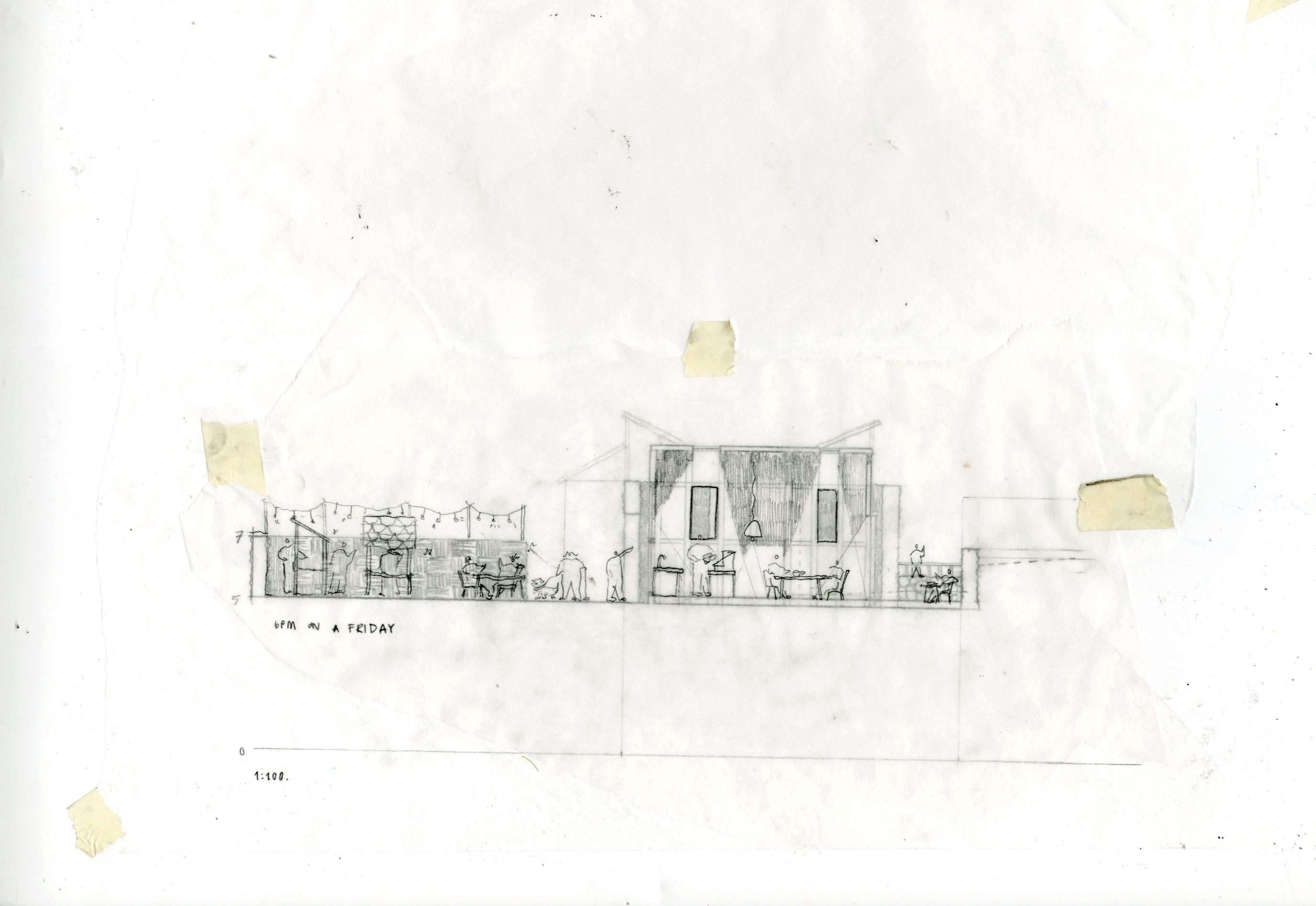 1:100 6PM on a Friday section