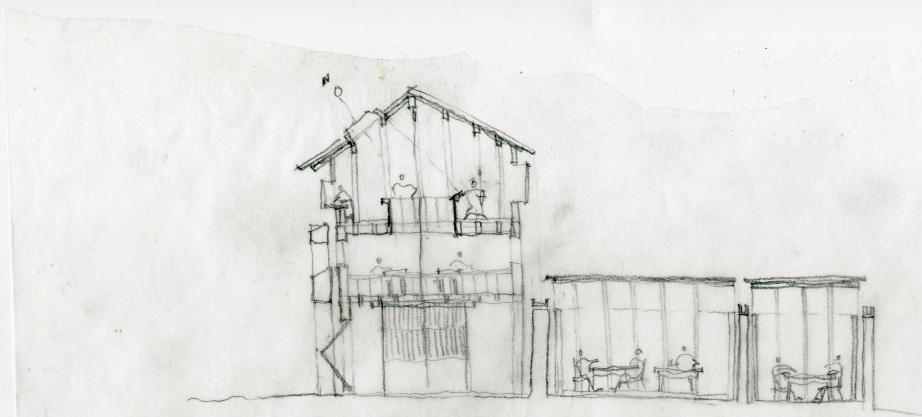 1:100 Notch-Offices section