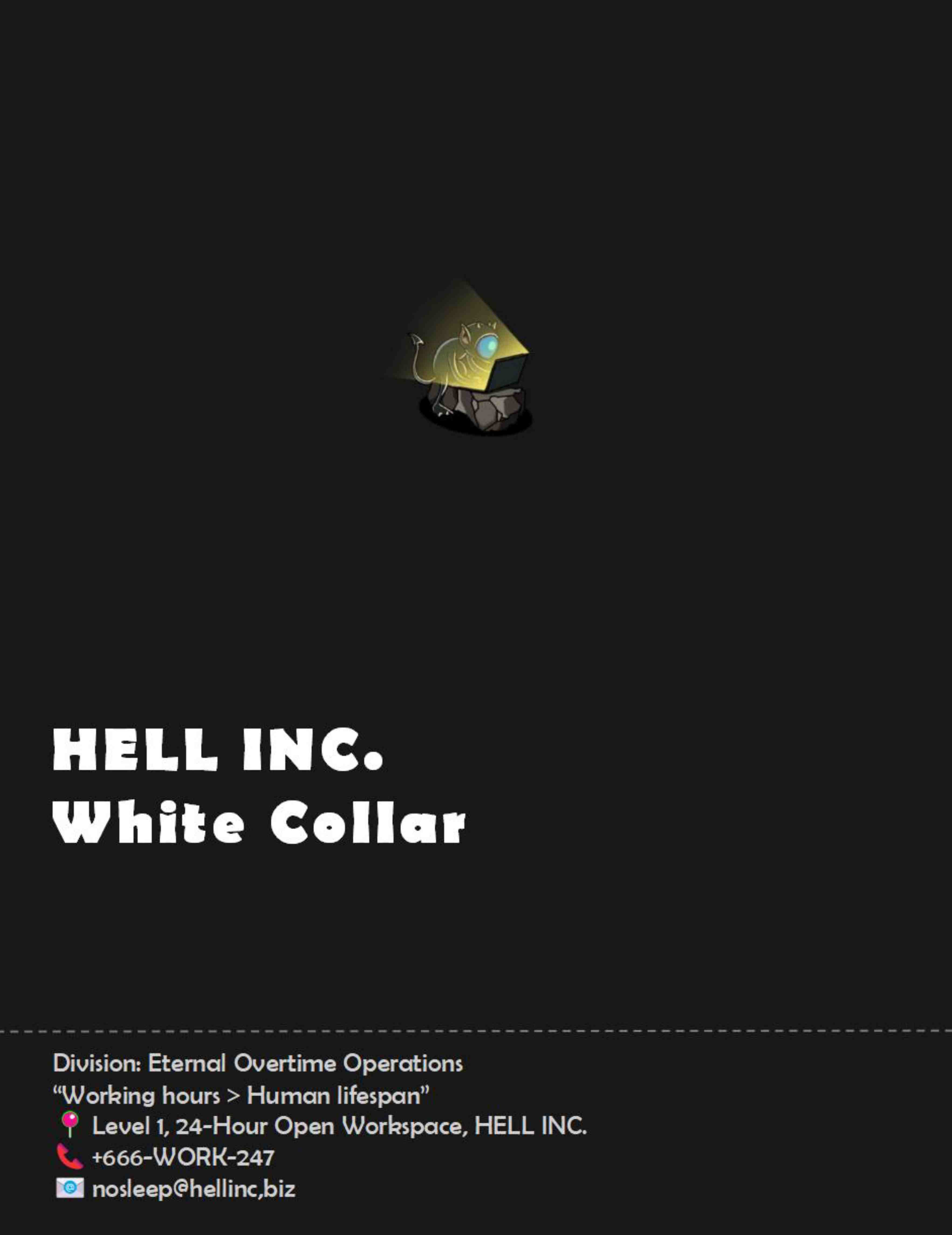 The businesscard of the charactor at level 1.