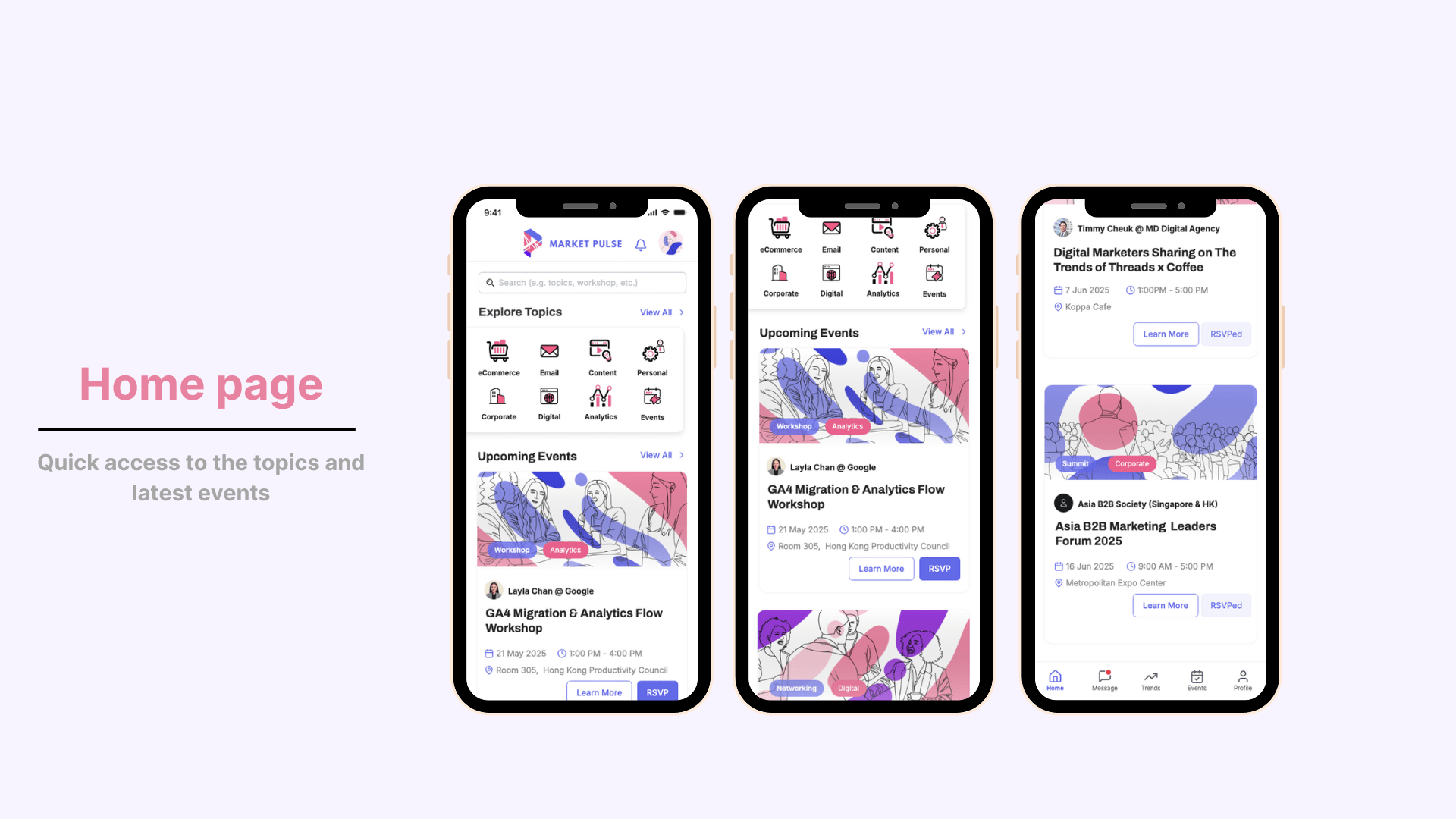 UI - Homepage