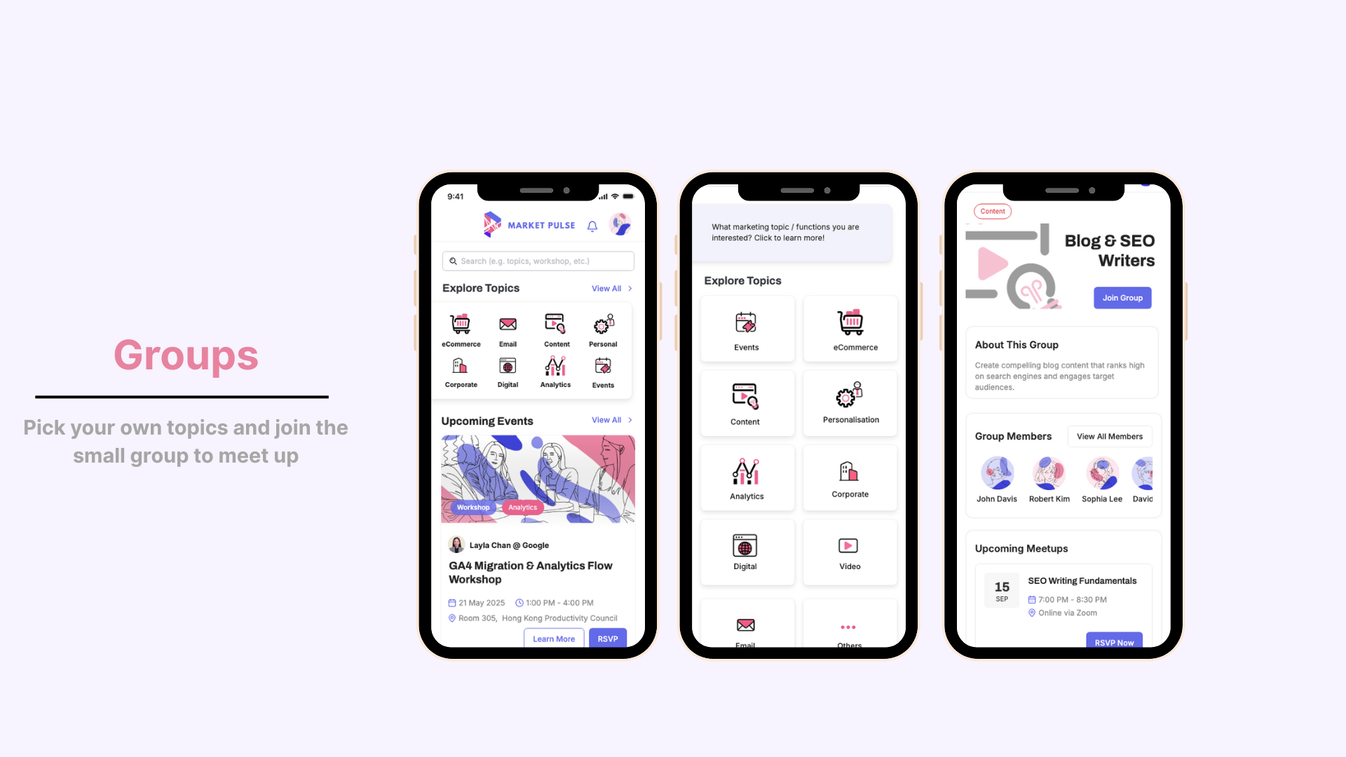 UI - Groups