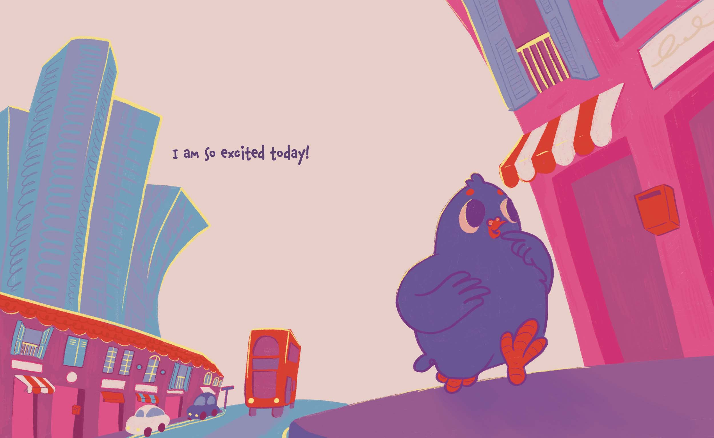 Pigeon's First Day Out