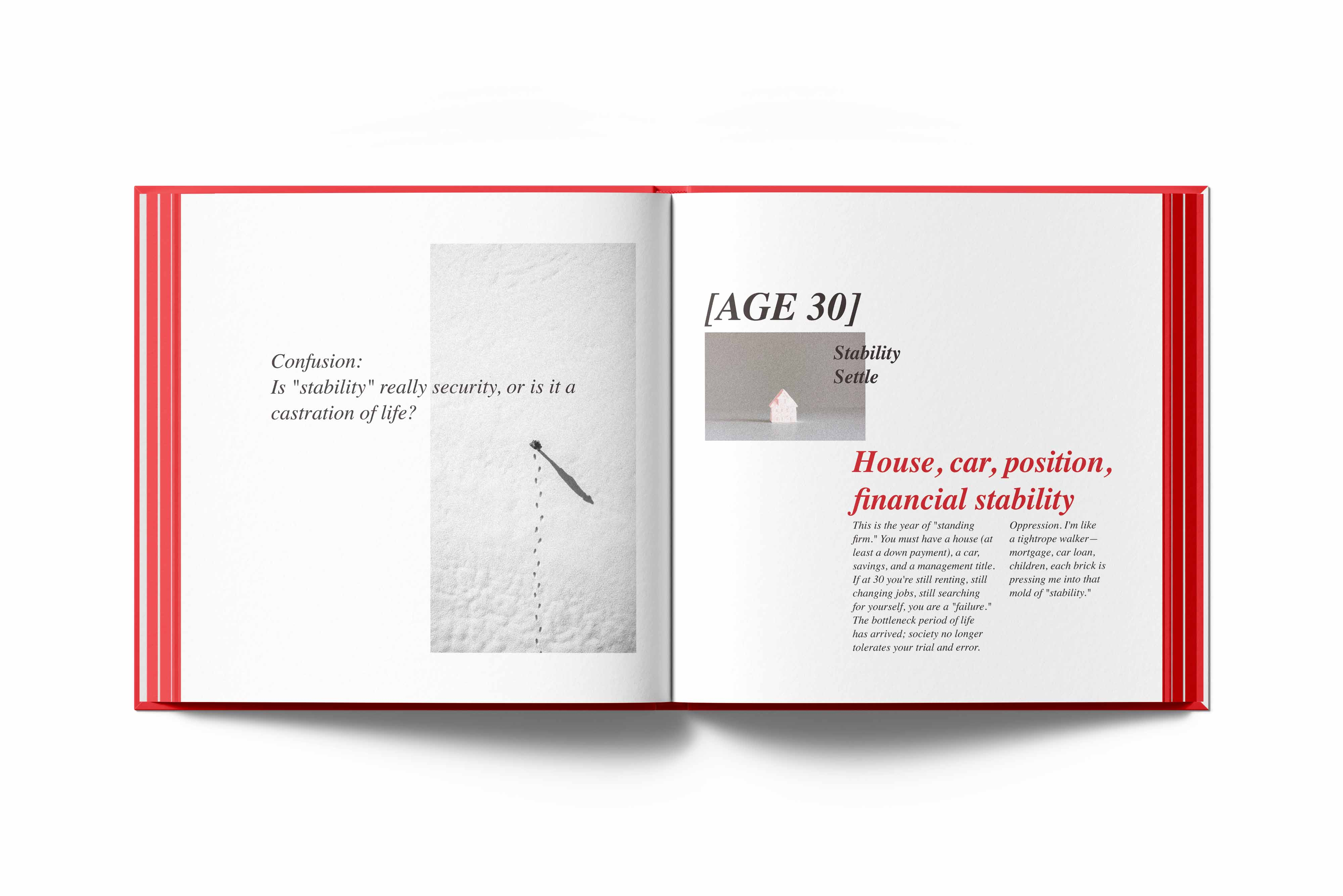 Detailed inner page