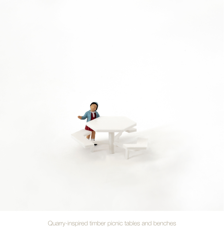 1to50 embodied exploration_quarry-inspired picnic furniture