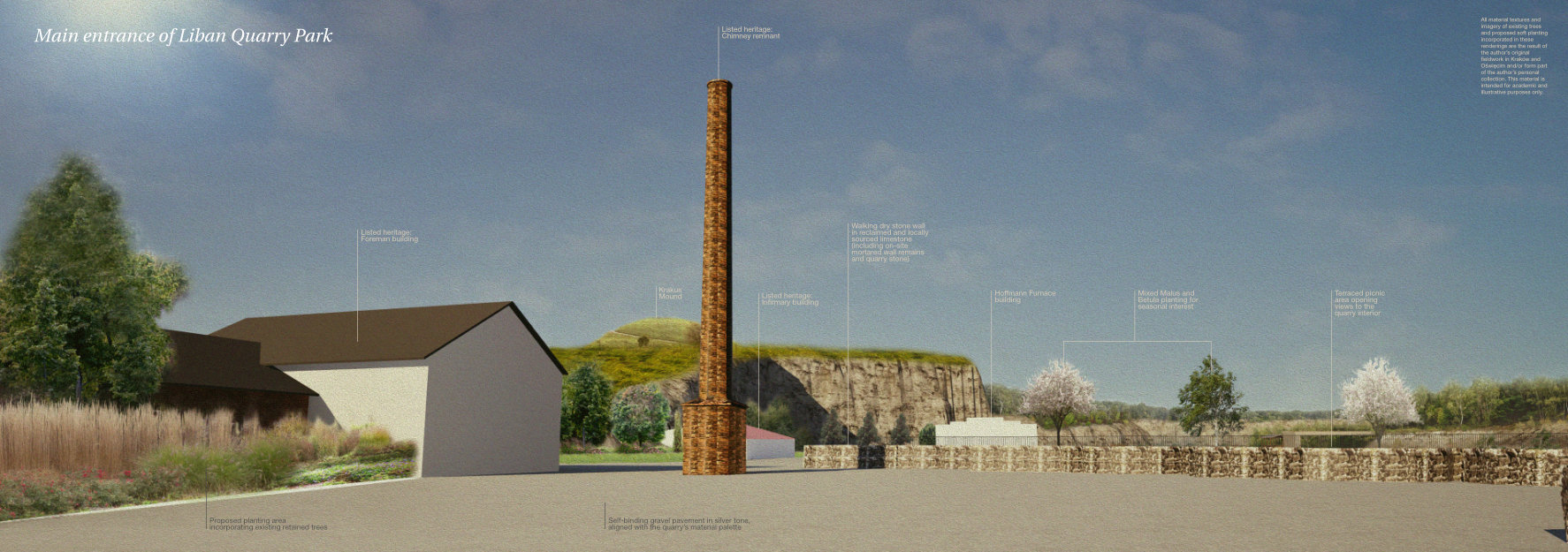 Perspective visualisation_main entrance