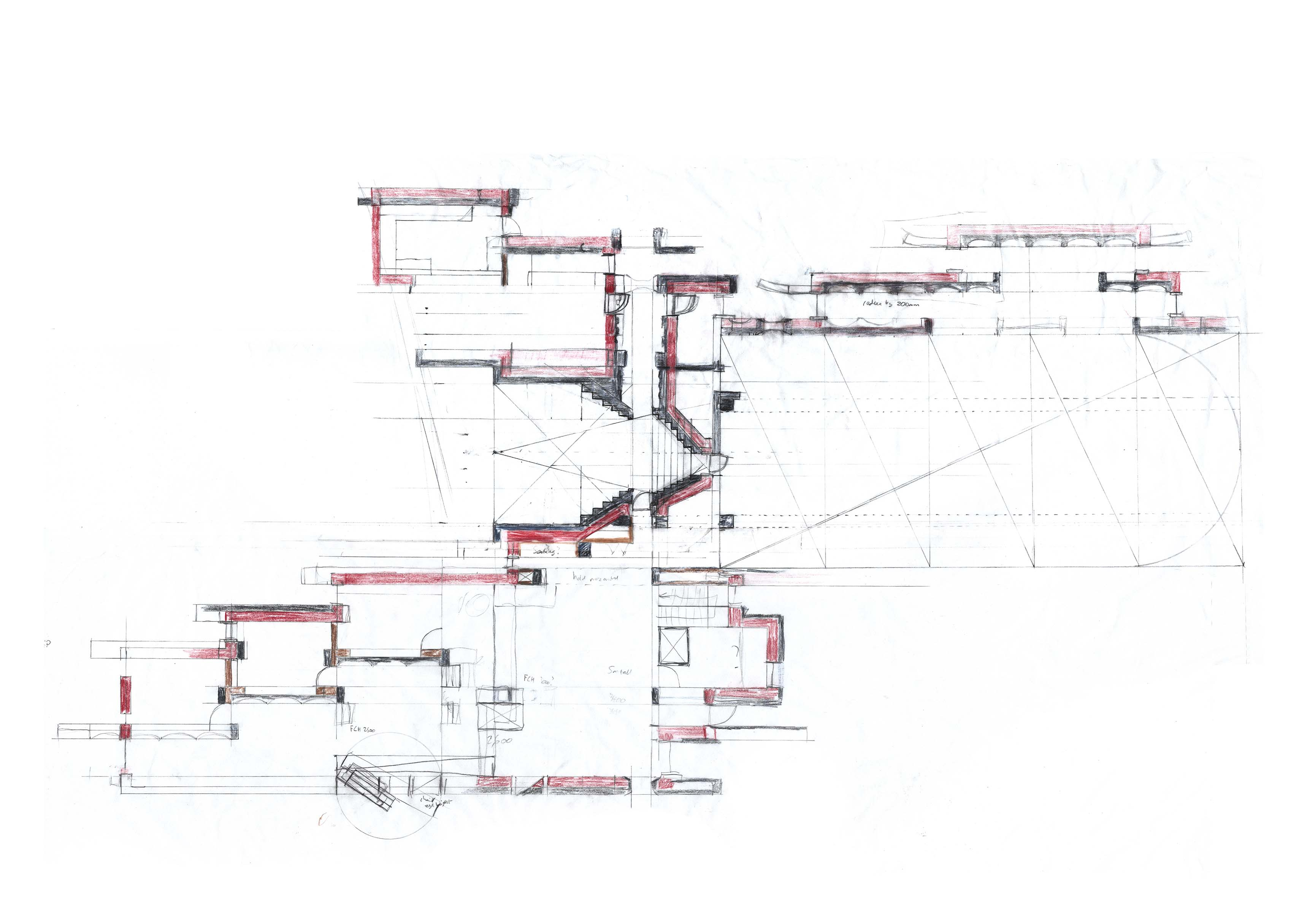 Centre for Dalradian Use Misinterpretation Concept 1:50 Sketch Plan