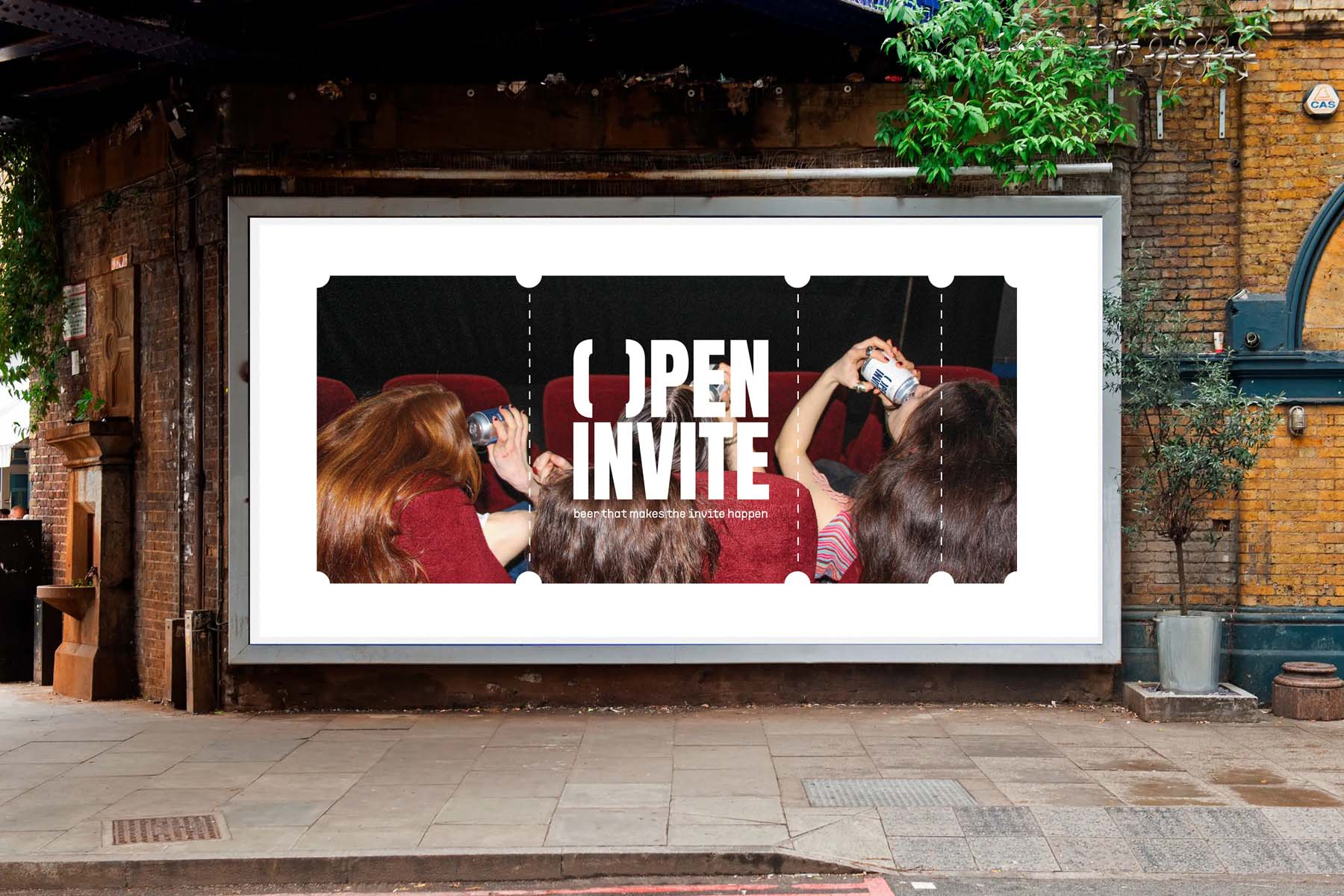 Brand Activation on a billboard